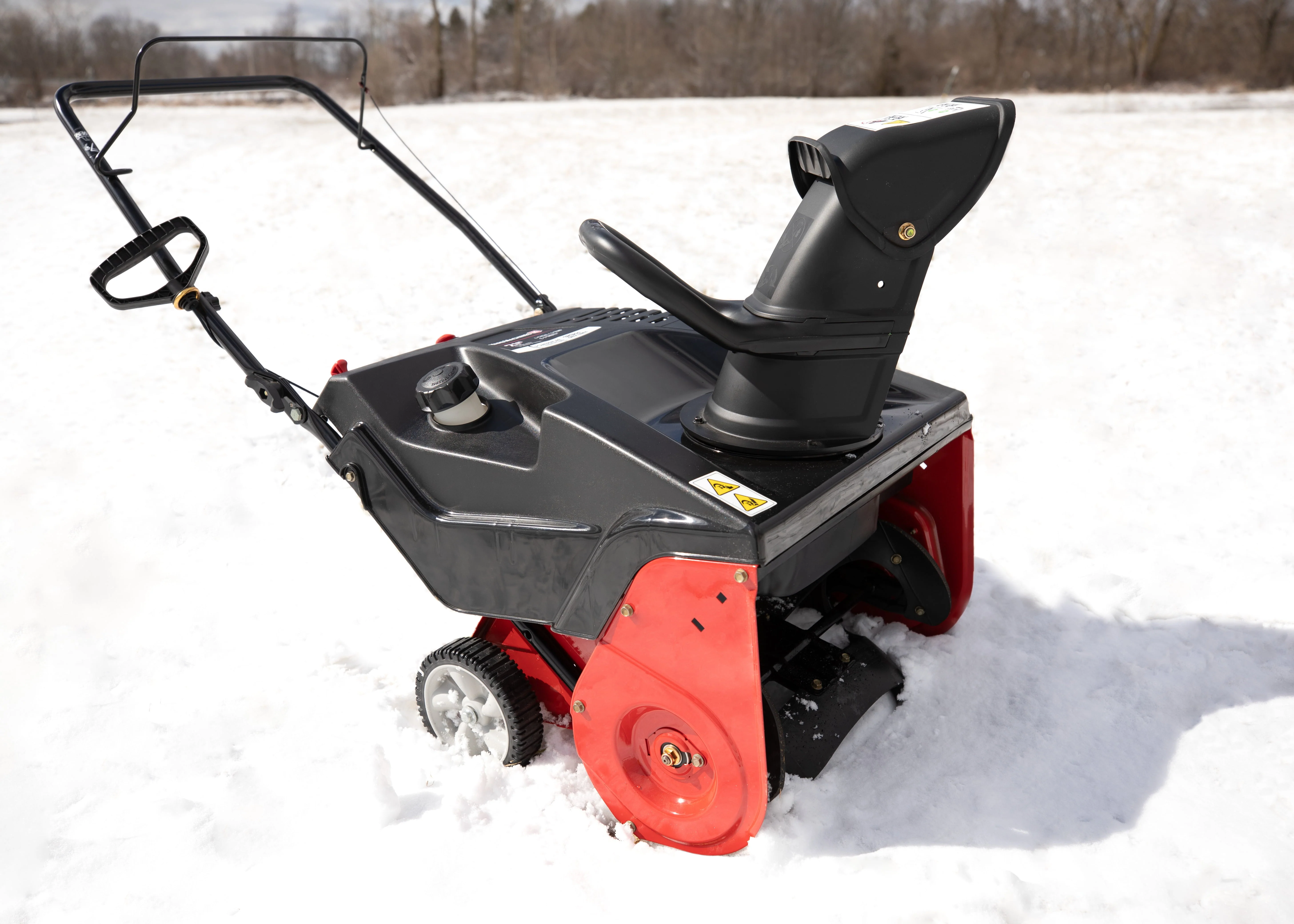 Yard Machines 21" Single Stage Gas Powered Snow Blower with 123cc Powermore Engine Image 7