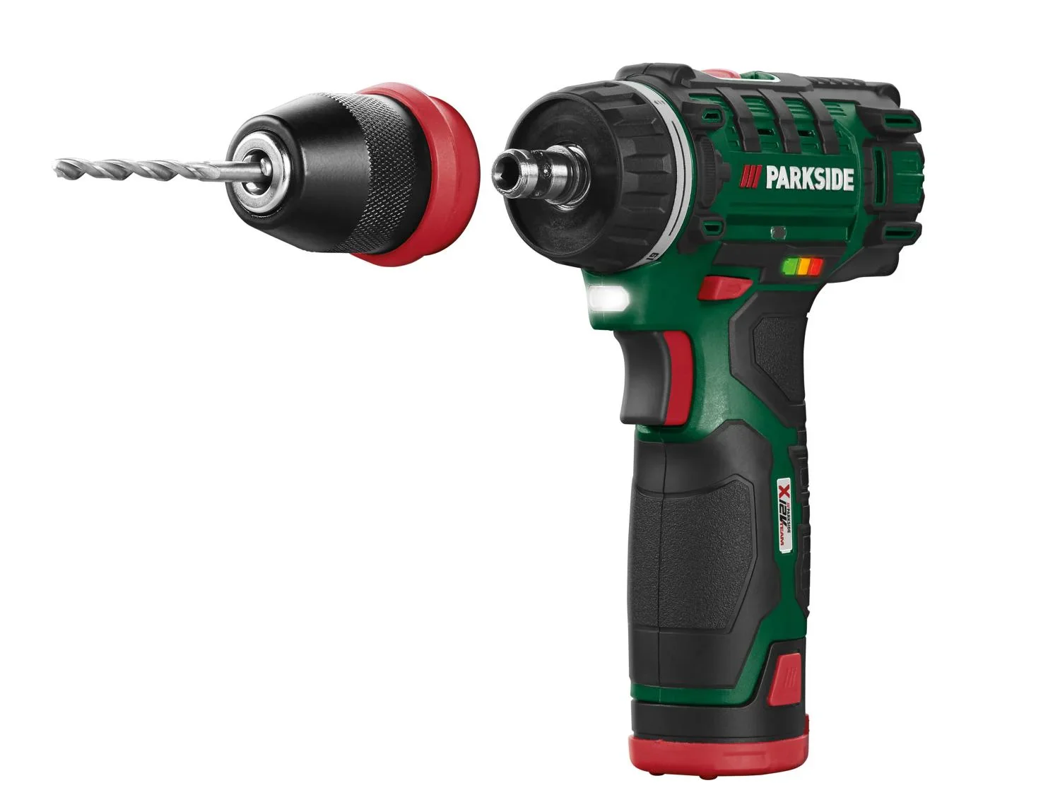PARKSIDE Perceuse-visseuse sans fil PBSA 12 E4, 12 V