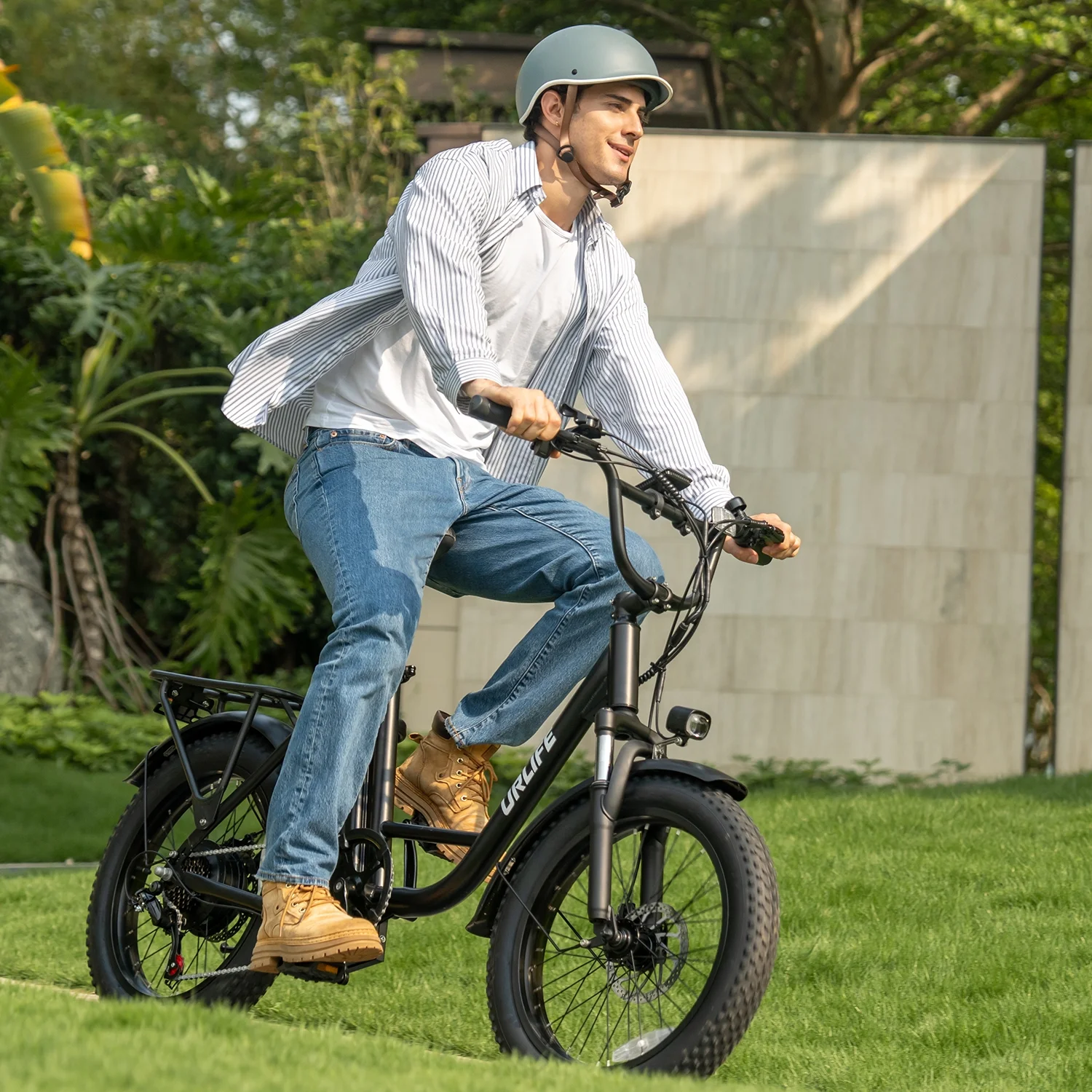 Electric Bike for Adults, 745W Peak Motor Ebike, 48V 13Ah Removable Battery, 20MPH,80 Miles Max, 20" Fat Tire Electric Bicycle with Colorful Display, All-Terrain E-Bike for Adults and Teens - Image 4