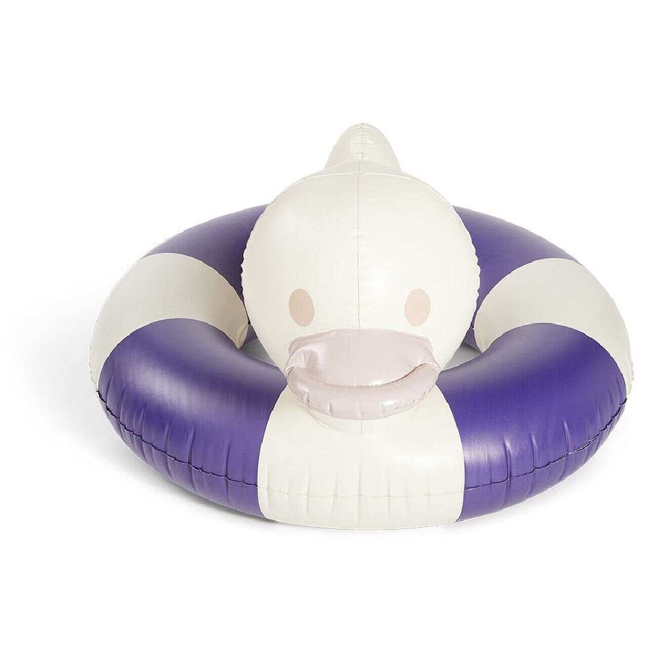 Bouée canard Funky bleu et blanc  Ø130xH71cm