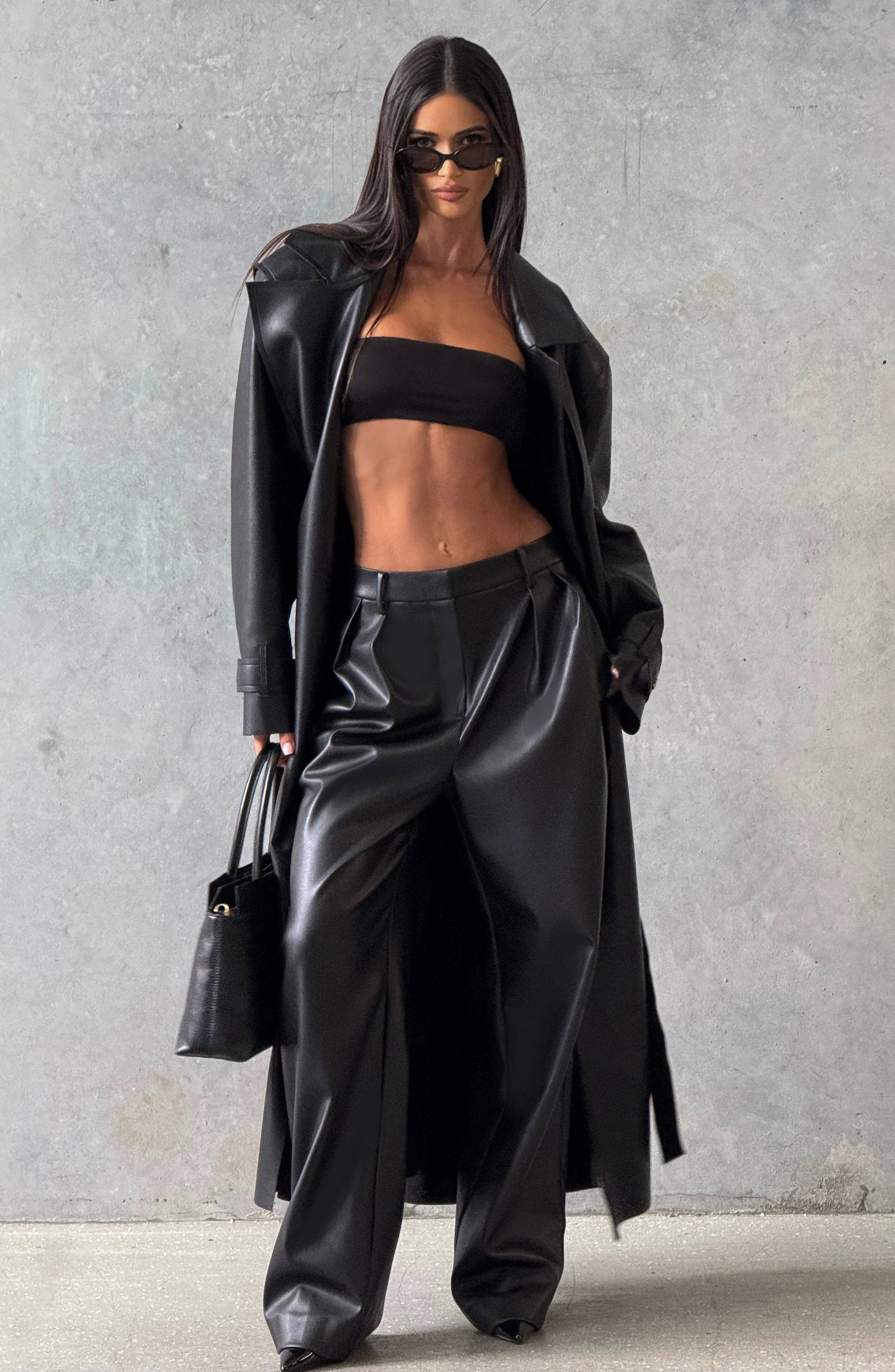 Bridget Trench Coat - Black