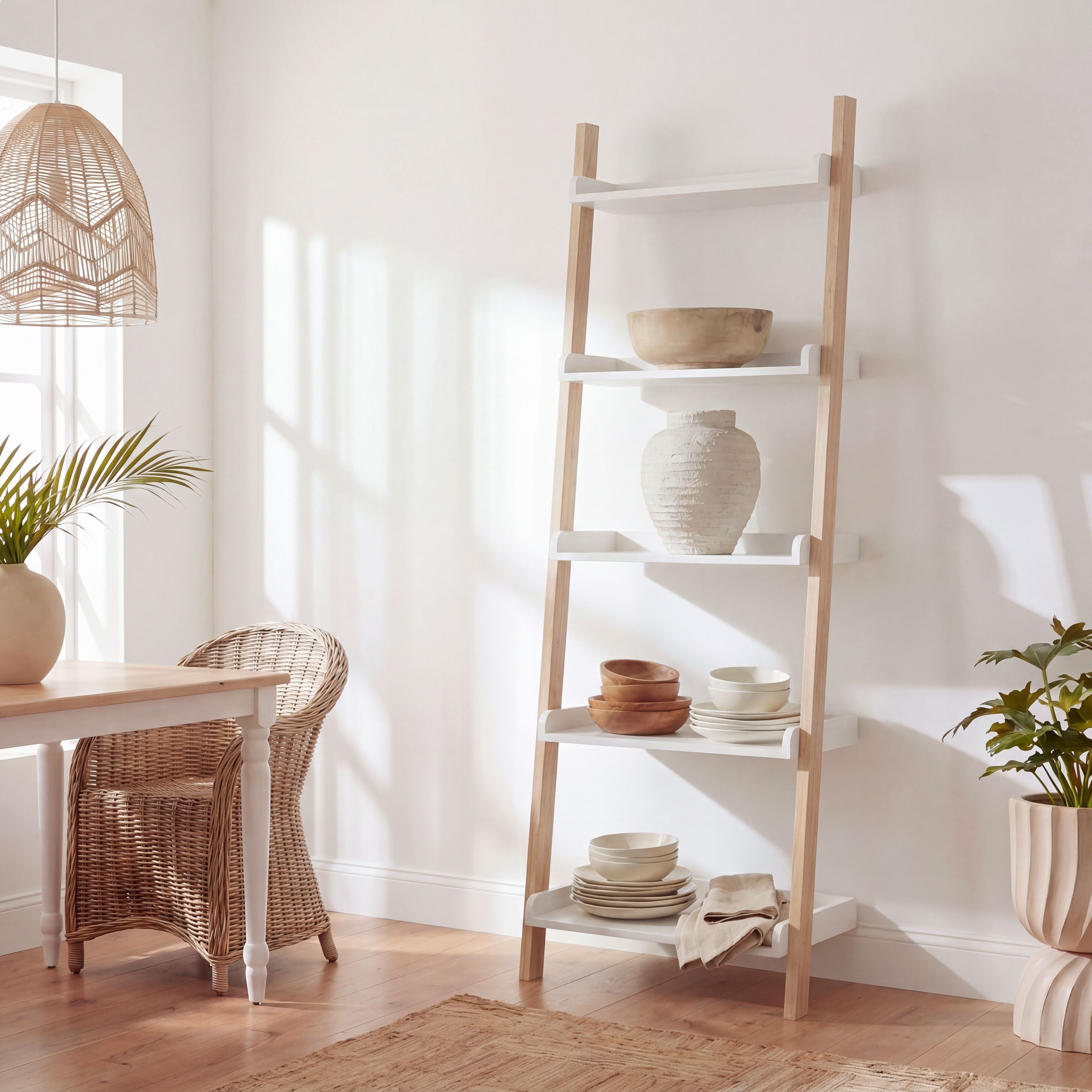 Saige Ladder Shelving Unit