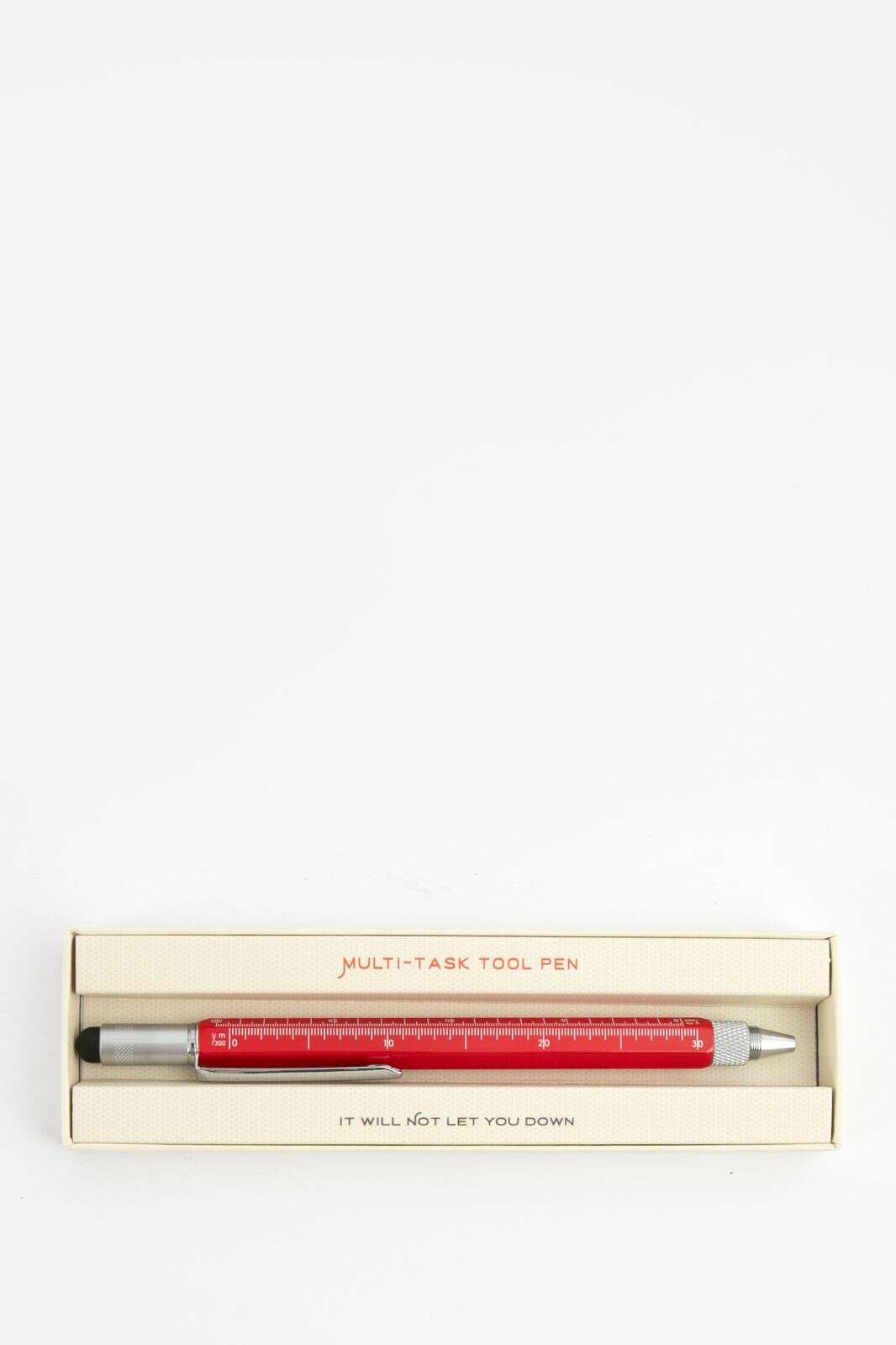 Rode multifunctionele pen