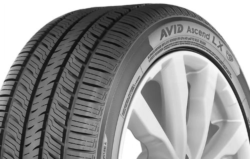 Set of 4 Yokohama Avid Acend LX 195/65R15 91H All-Season Tires 85K Mileage Warranty 110132804 / 195/65/15 / 1956515