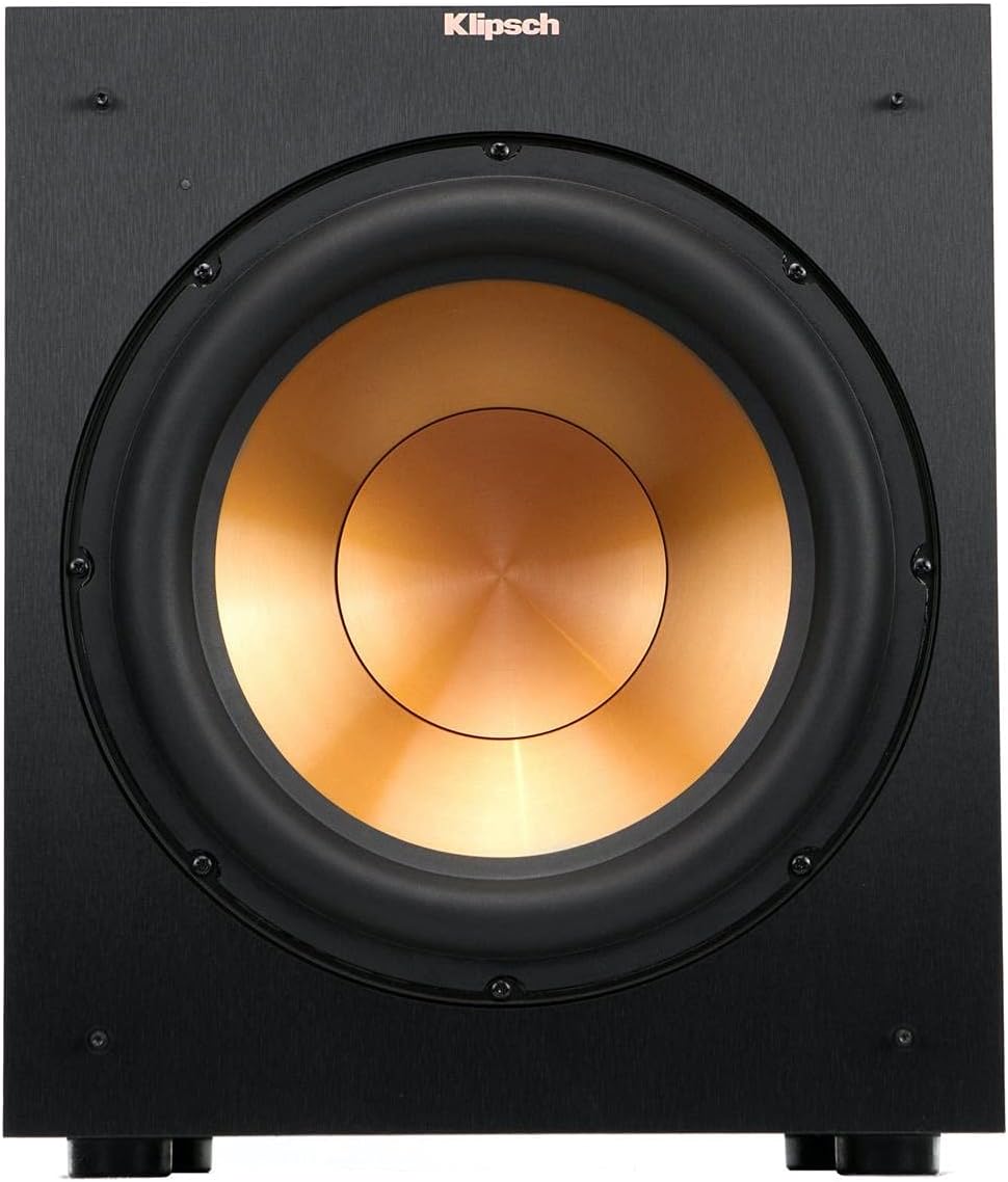 Klipsch R-12SW Powerful Deep Bass Front Firing 12