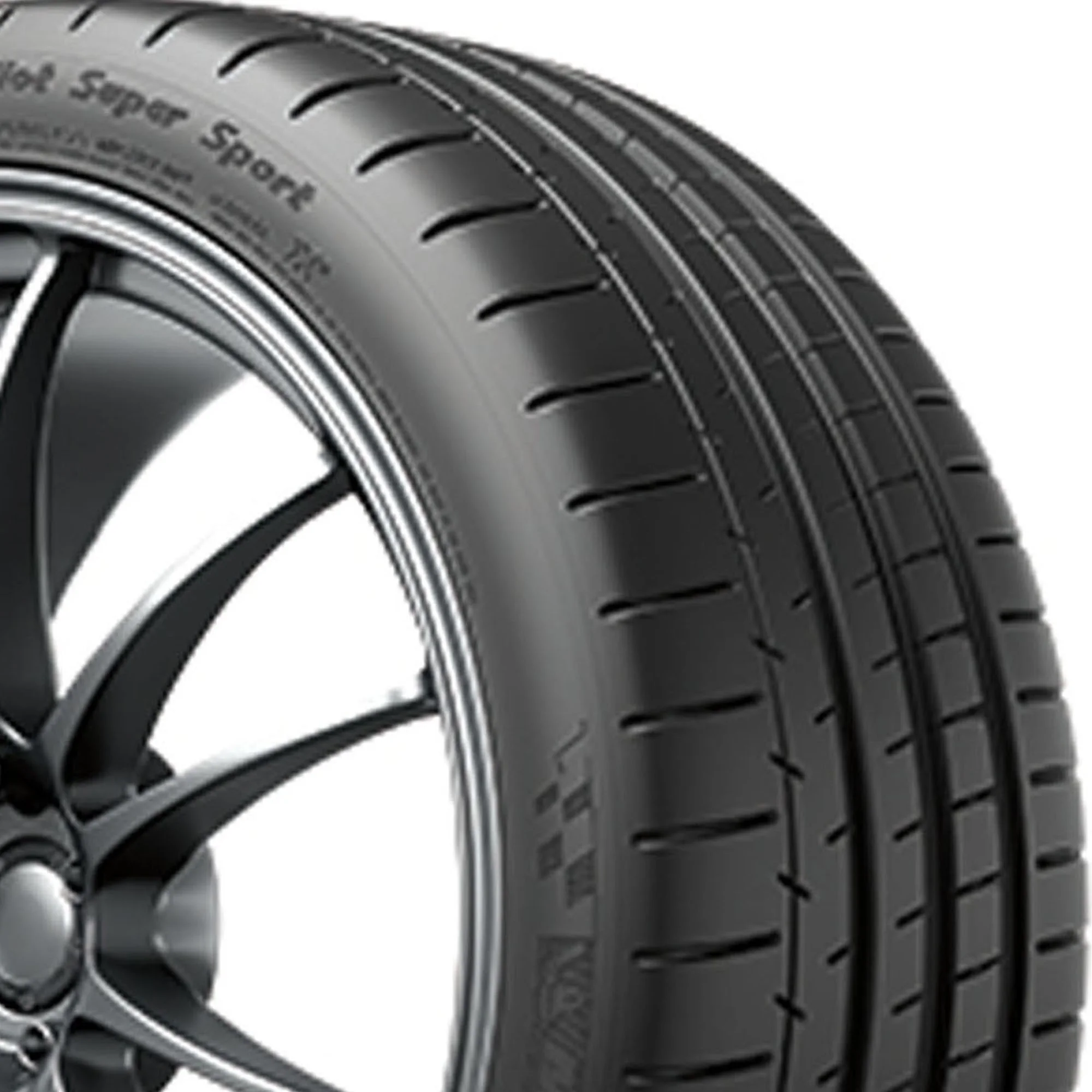 Pilot Super Sport Summer 225/40ZR18 88Y Tire Fits: 2013 Toyota Corolla LE, 2017-19 Chevrolet Cruze Diesel - Image 8