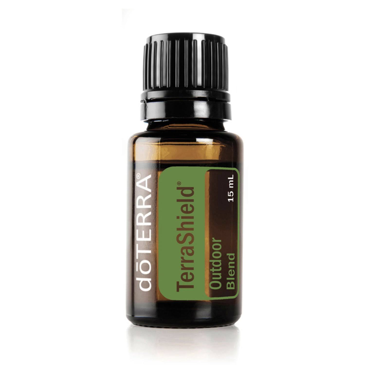 Doterra - TerraShield Essential Oil Repellent Blend - Outdoor Protection Defense Acts As Effective, Natural Barrier; for Diffusion or Topical Use - 15