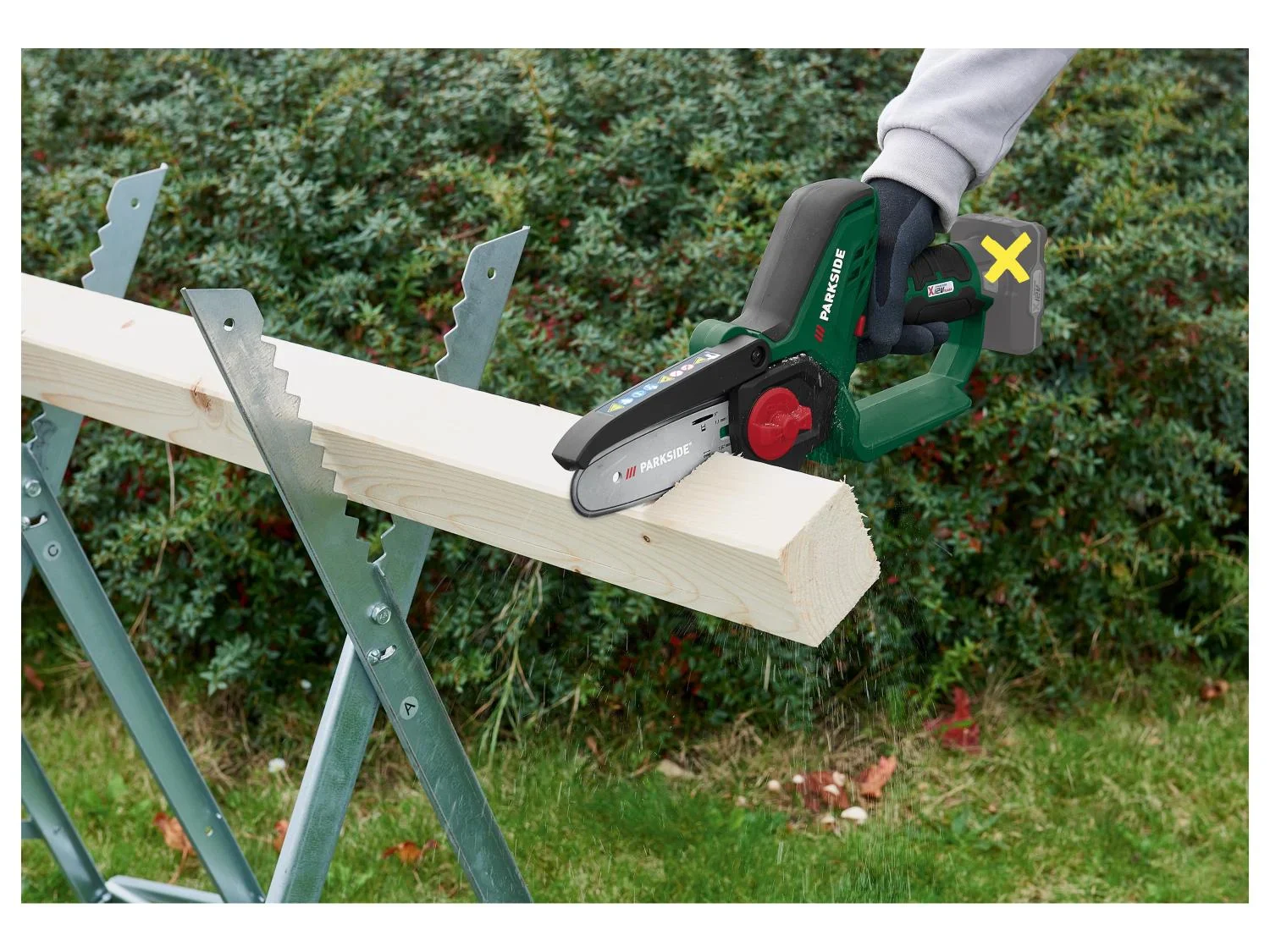 PARKSIDE Mini-trononneuse  bois sans fil, PGHSA 12 C3, 12 V