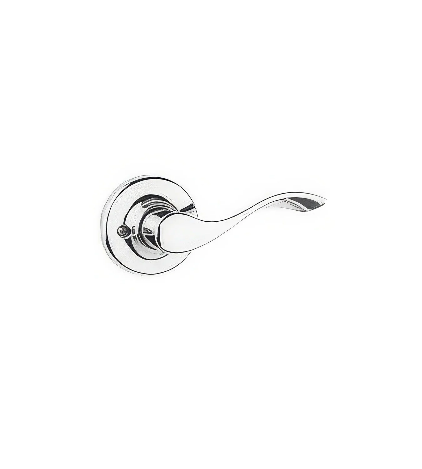 Kwikset 488BL-RH Right Handed Balboa Single Dummy Lever - TA Screen Specialist, Inc.