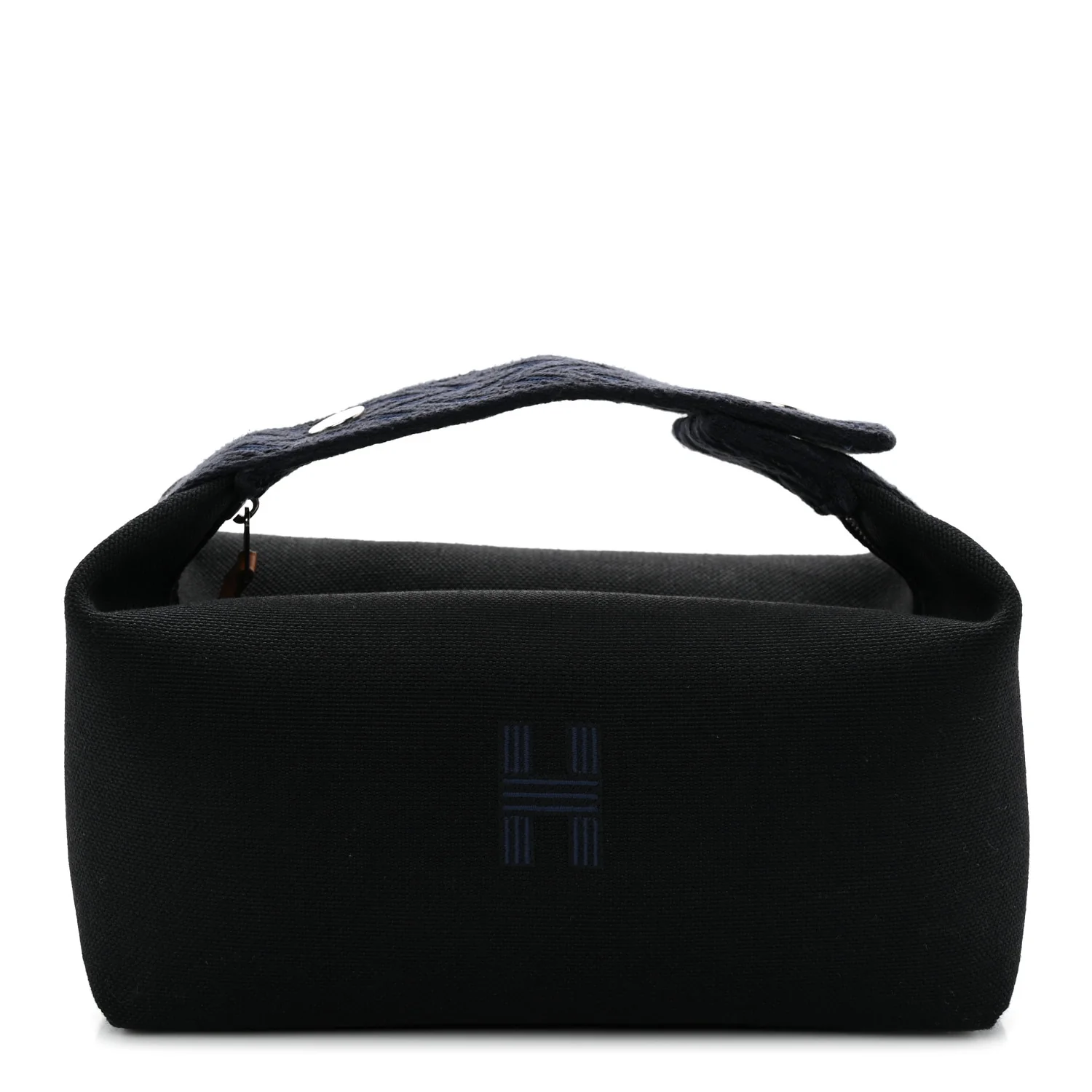Canvas Small Bride-A-Brac Pouch Black Bleu Nuit