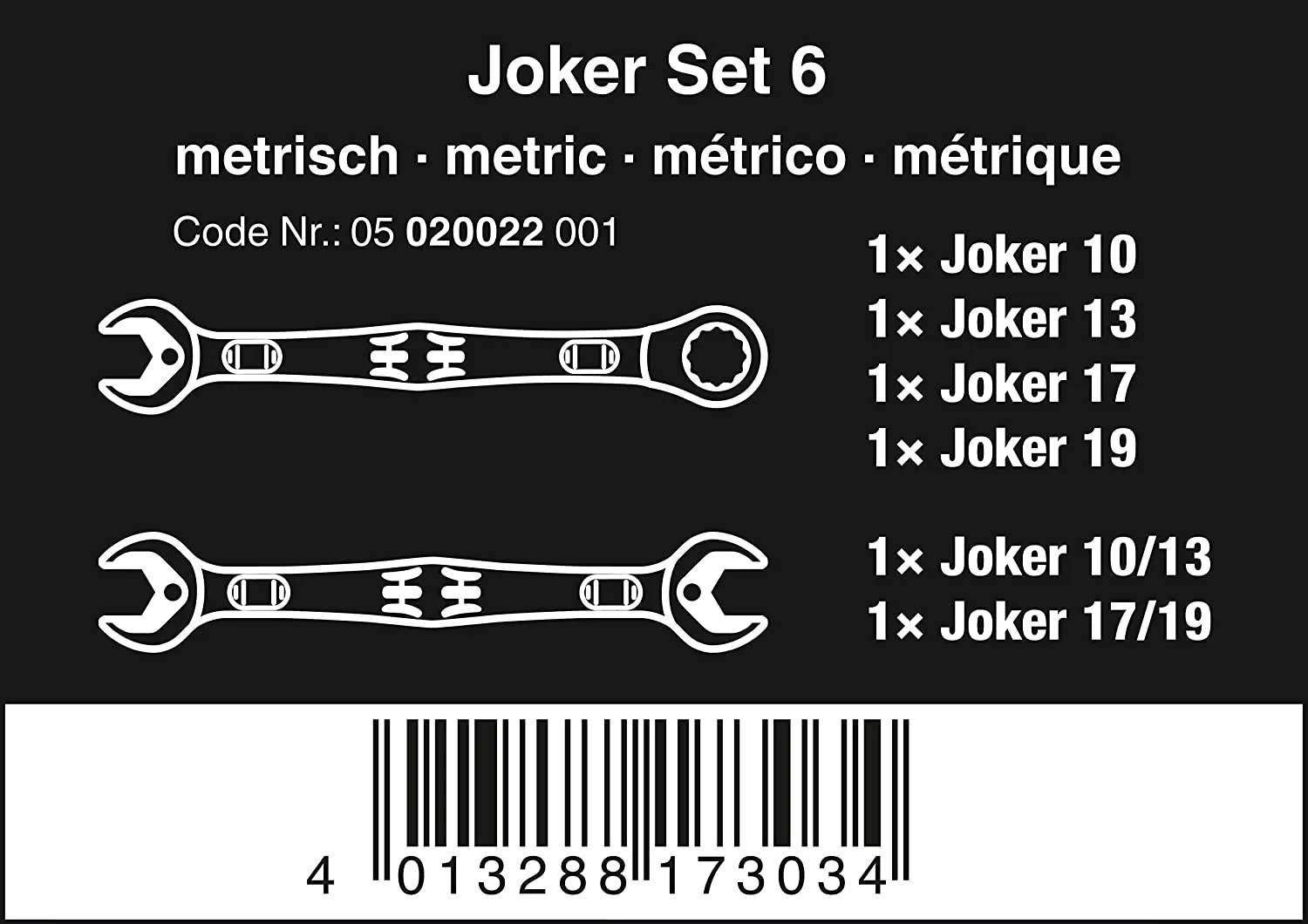 Combo Wrench St,Steel,Chrome,Standard 05020022001 - Image 2