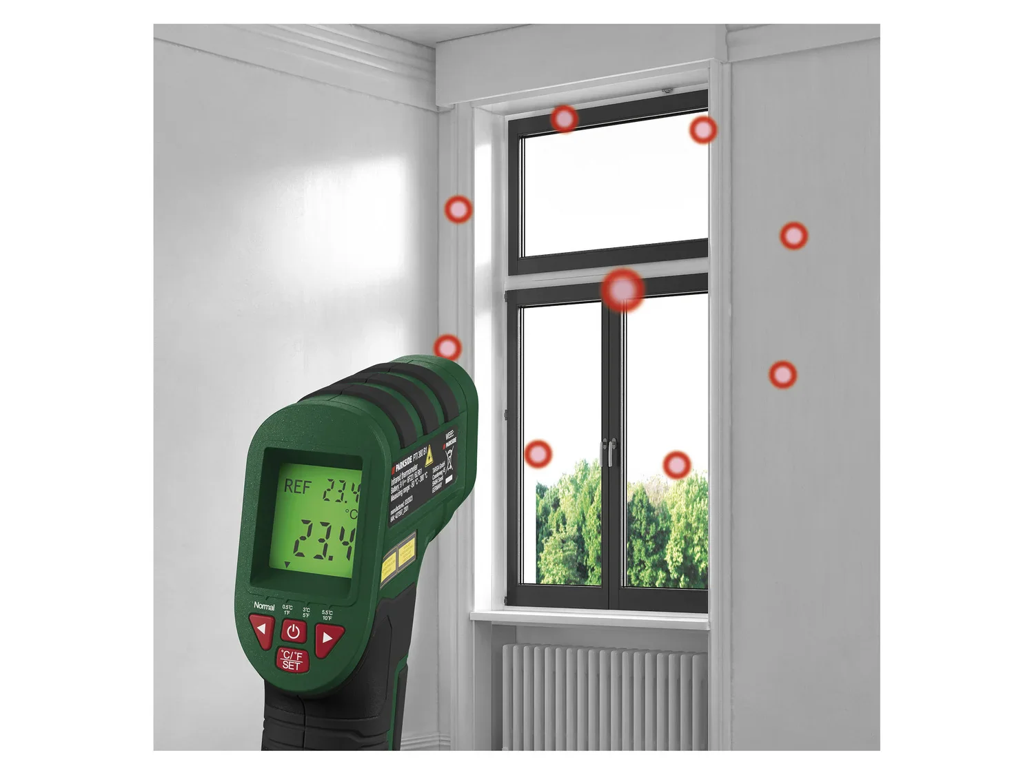 PARKSIDE Thermomtre infrarouge PTI 380 B1