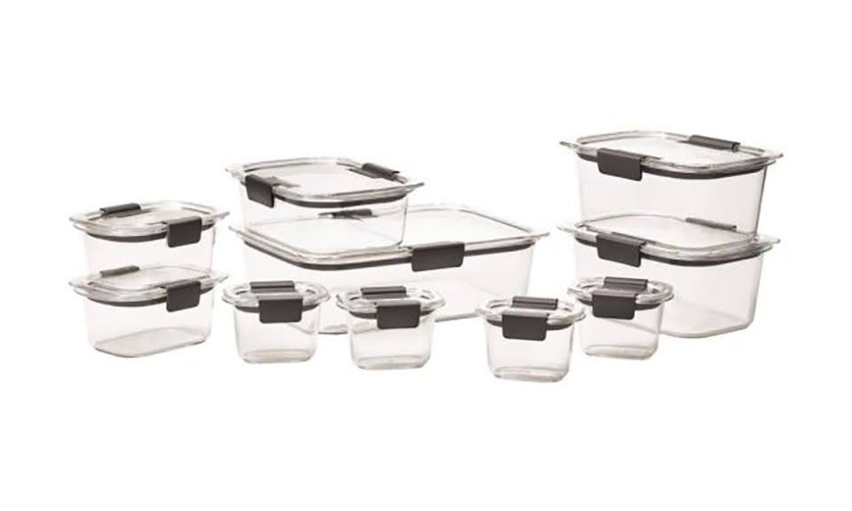Rubbermaid Brilliance 20-Piece Food Storage Set