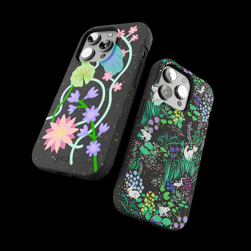 Black Midnight Pond Samsung Galaxy S23+(Plus) Case
