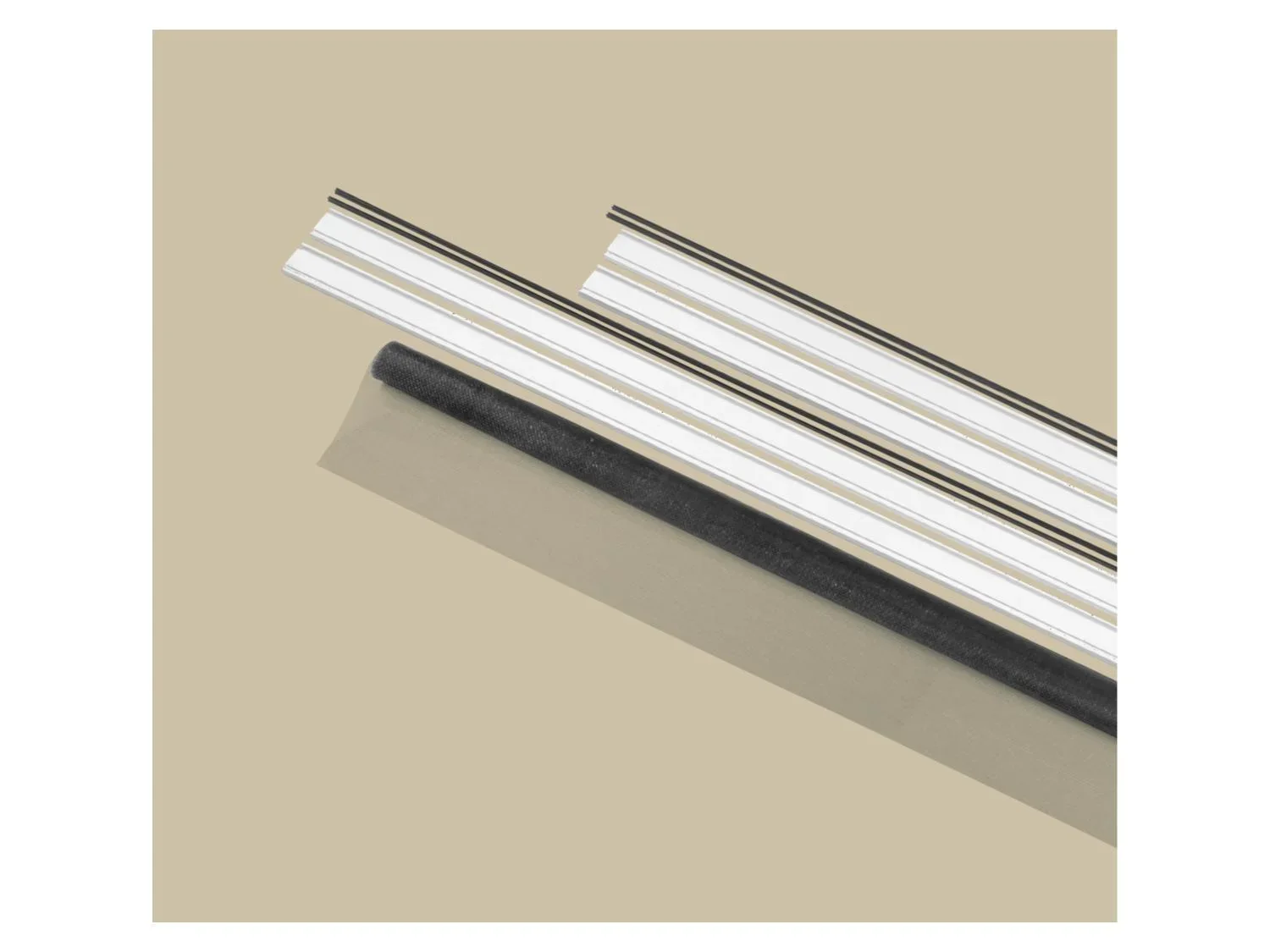 LIVARNO Moustiquaire de fentre en aluminium, 100 x 120 cm