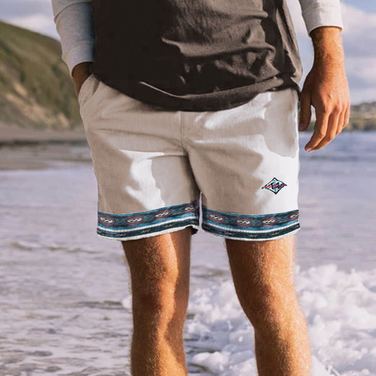 Shorts de surf de vacances pour hommes