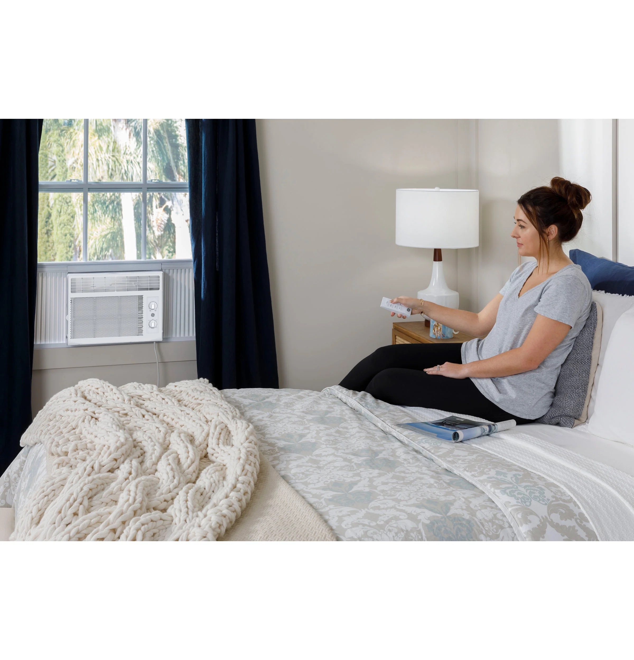 GE Mechanical Window Air Conditioner, 5, 000 BTU, for Rooms up to 150 Sq Ft