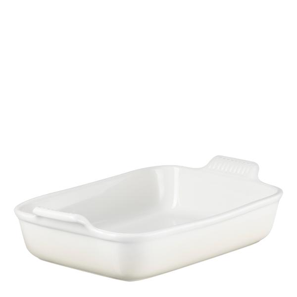 Heritage rektangulært fat 32 cm meringue