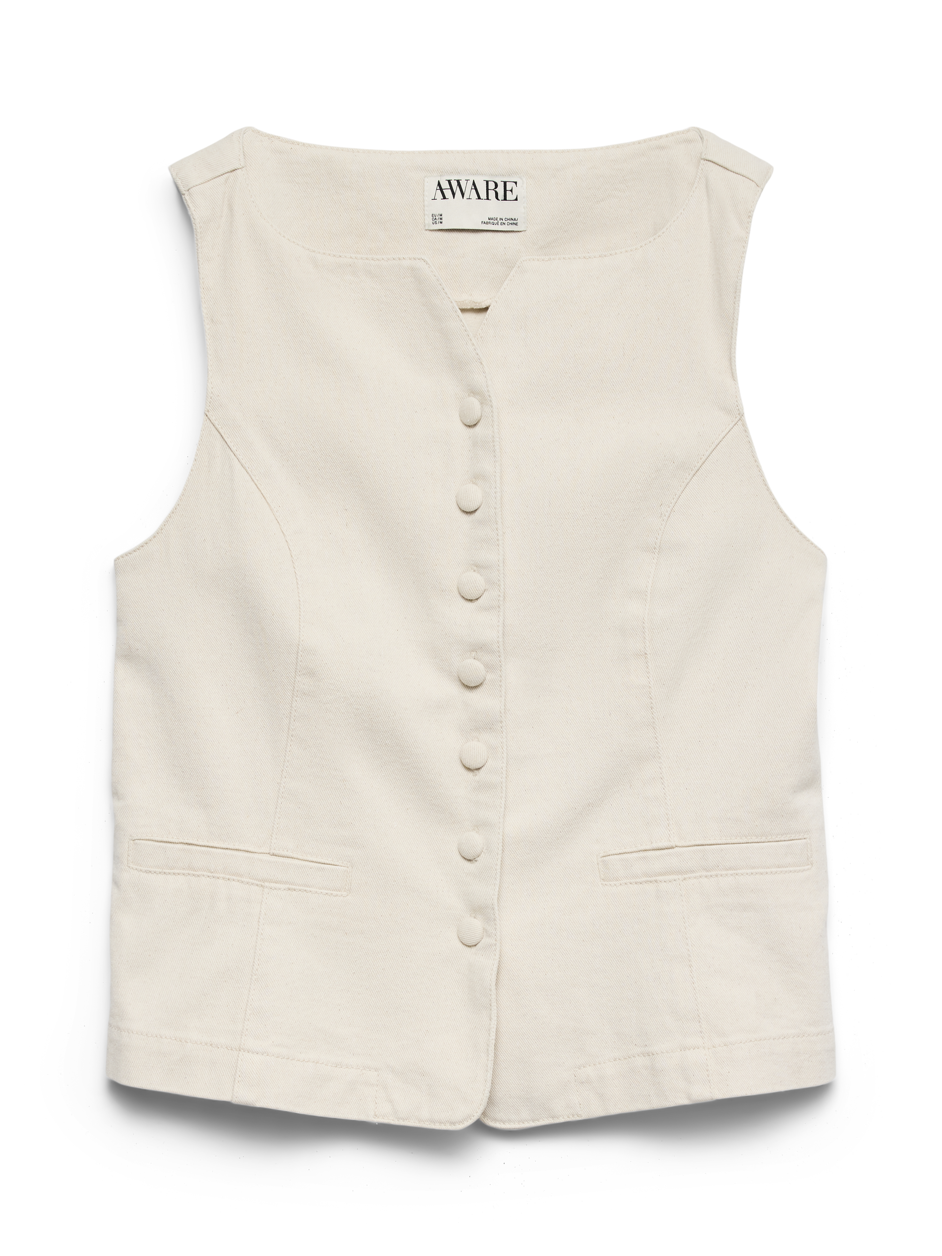 VERO MODA® AWSAGA Denim Waistcoat