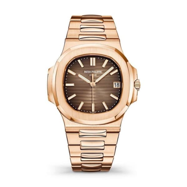 【Super Clone】Patek Philippe Nautilus Rose Gold 5711-1R-001 with Light/Dark Brown Gradated dial