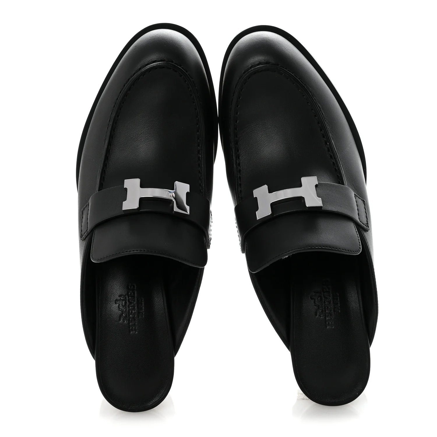 Calfskin Womens Flore 60 Mules 36 Black