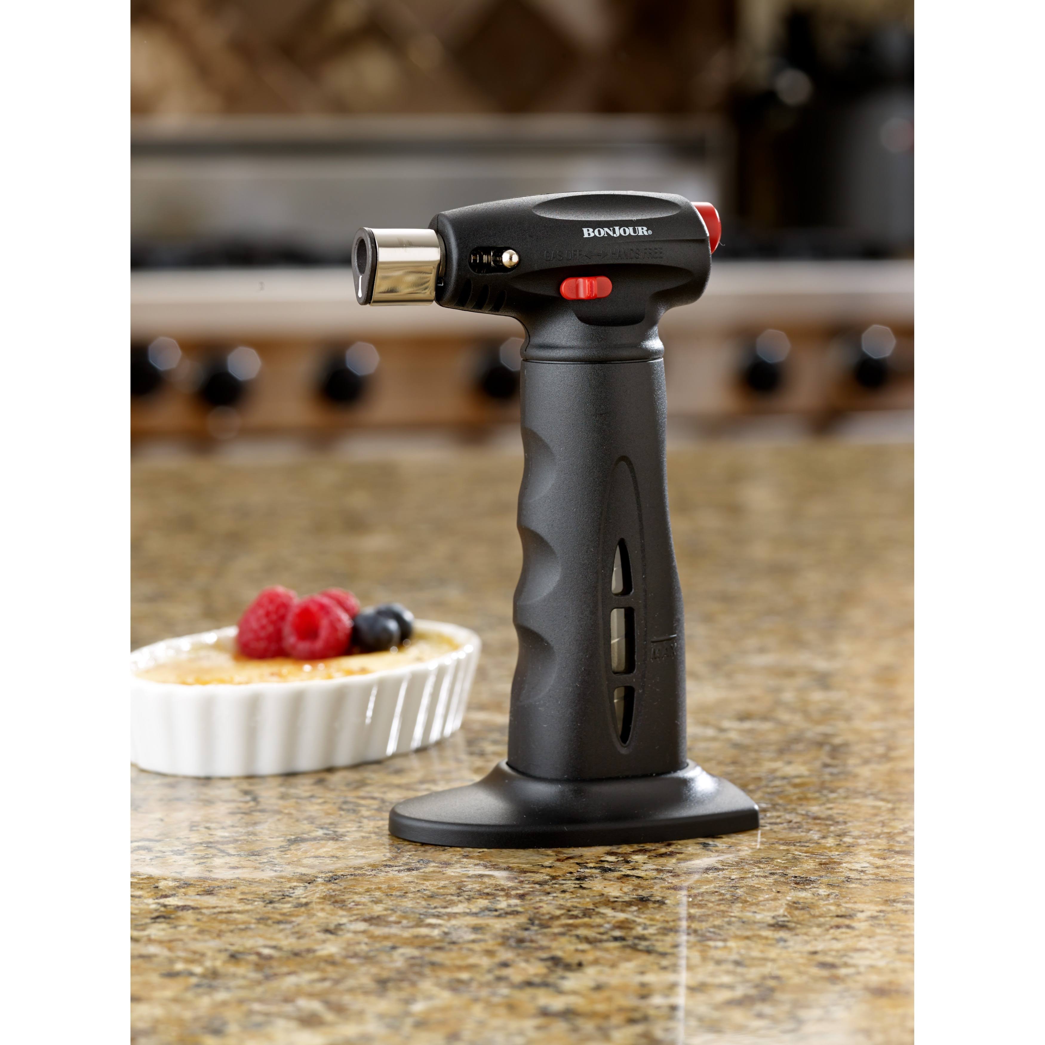 Bonjour Chef's Tools Black Creme Brulee Torch