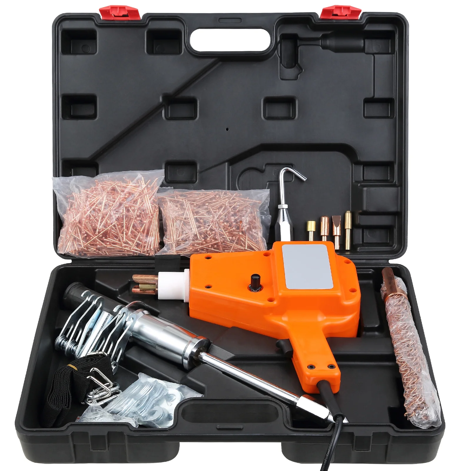 Stud Welding Set, 5500 Dent Fixing Kit, 800VA Spot Welding Tool, 110V Stud Welding Equipment, Stud Gun for Pulling Dents with Full Accessory Set, Auto Body Restoration - Image 2