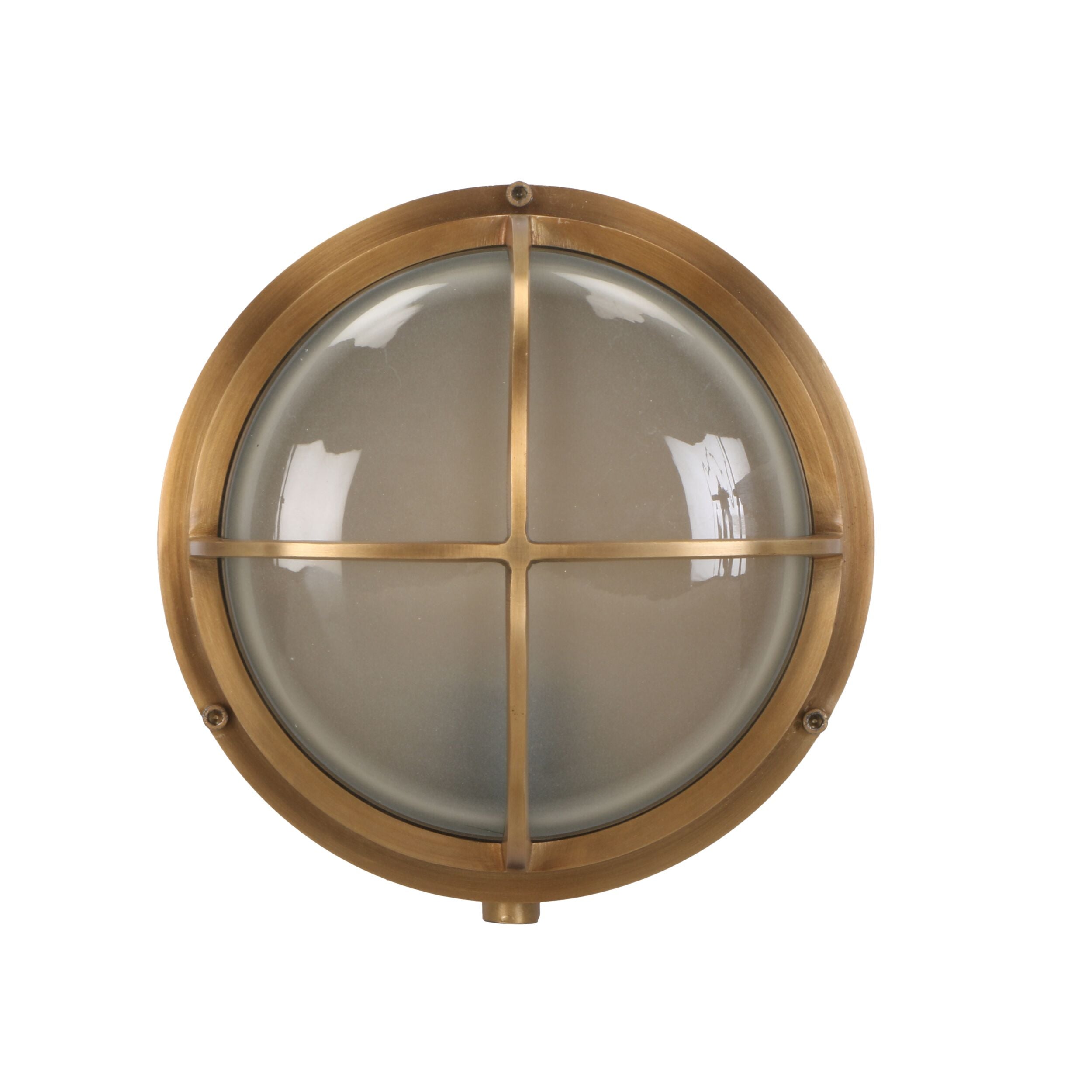 Dockland Exterior Wall Bracket Solid Brass 21x11cm