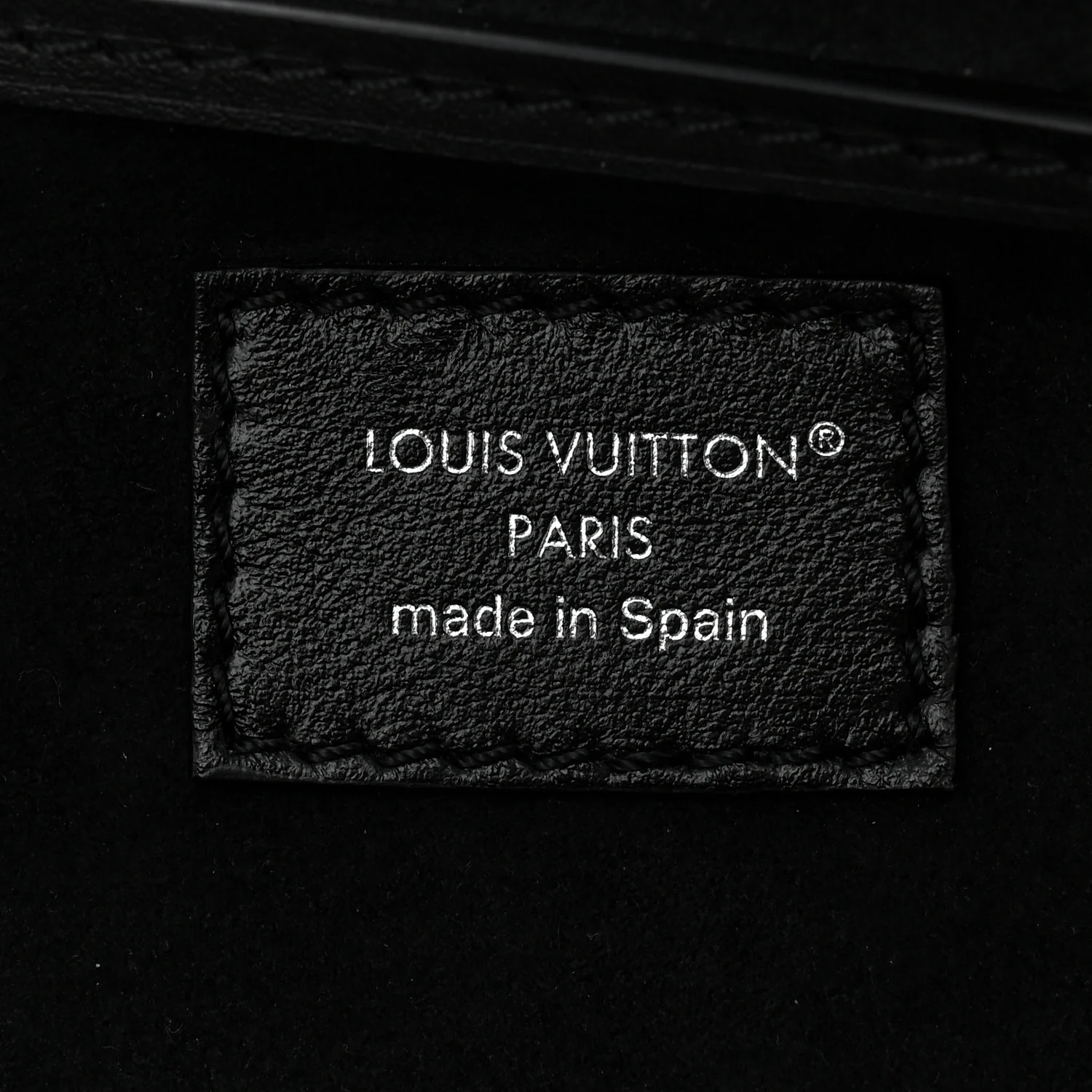 Lambskin Monogram Montsouris Vibe PM Black
