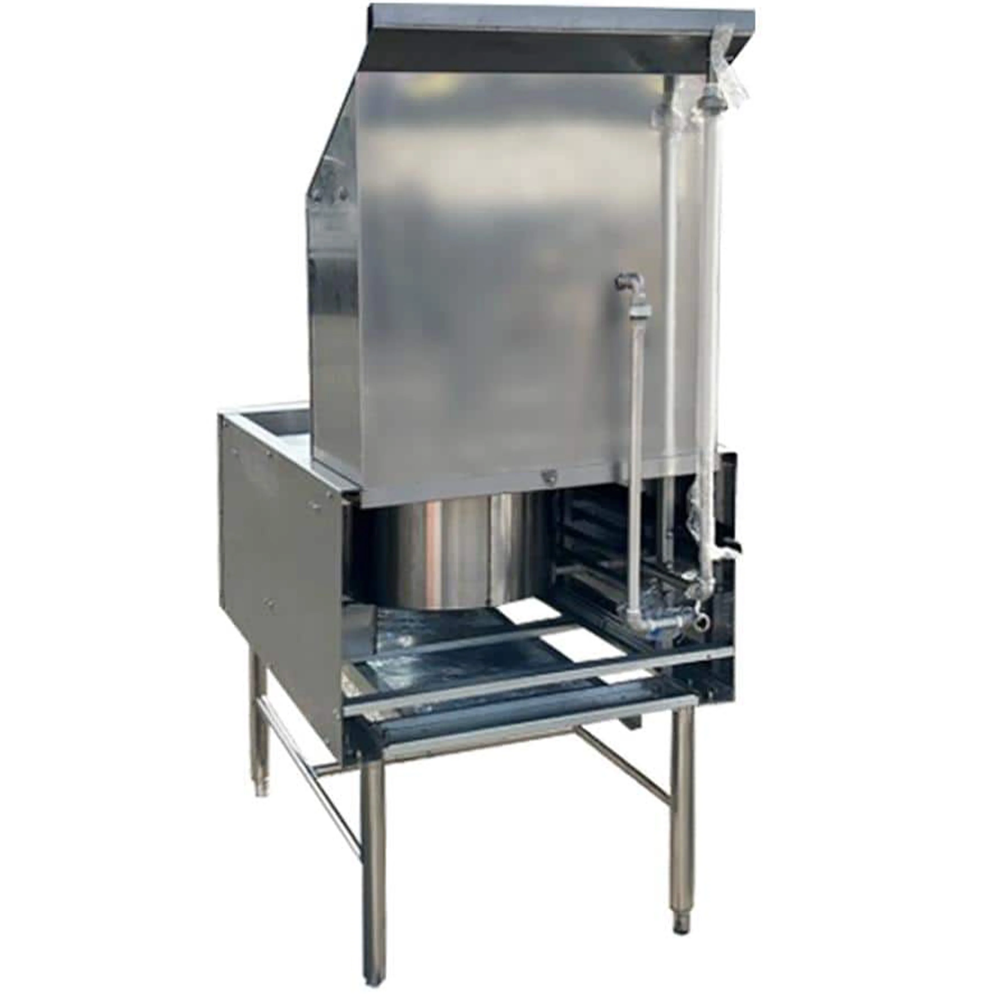 NSF 28 in. with 16 in. 1 Hole Commercial Restuarant Wok Range with Waterfall, Natural Gas Wok Accessory Range 125,000BTU - Image 6