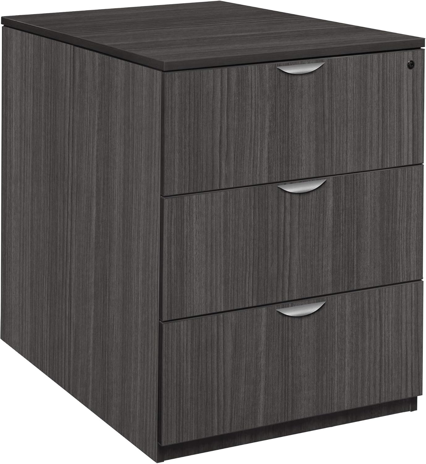 Regency Legacy Stand Up Back to Back Lateral File/Desk- Ash Grey