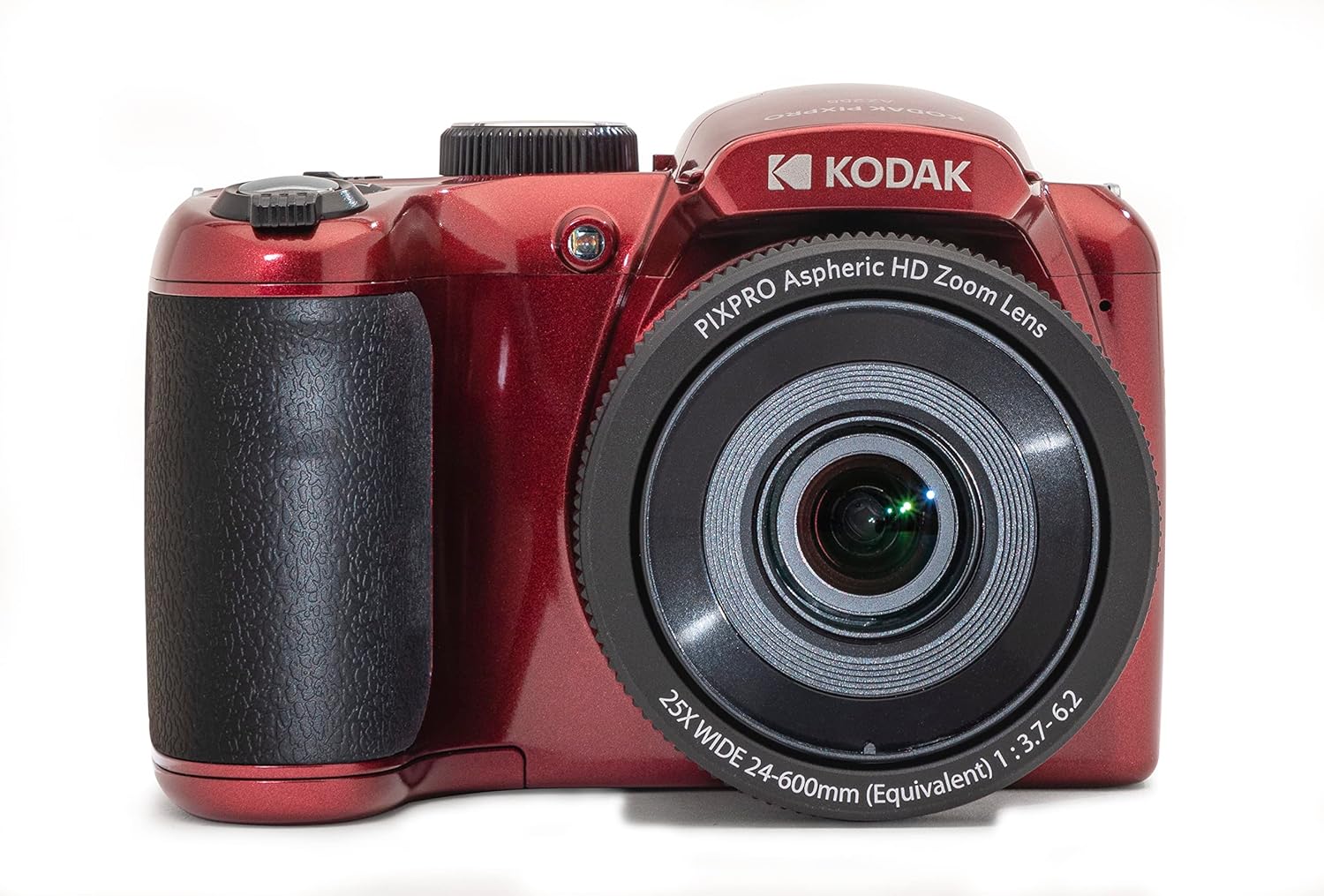 Kodak PIXPRO AZ255-RD 16MP Digital Camera 25X Optical Zoom 24mm Wide Angle Lens Optical Image Stabilization 1080P Full HD Video 3