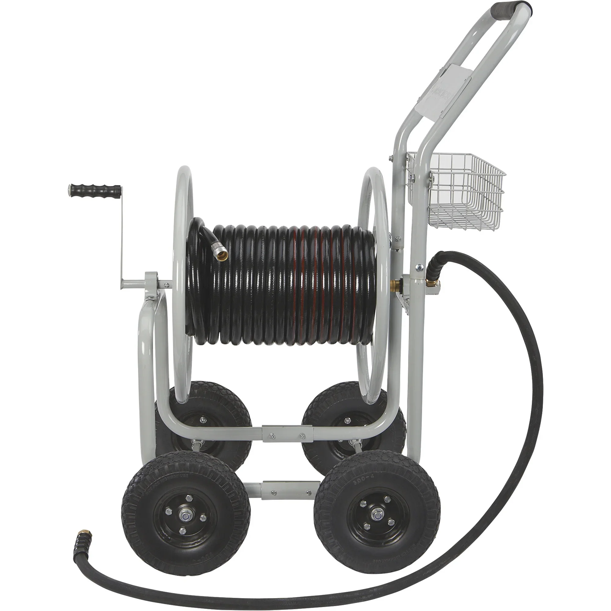 Strongway Garden Hose Reel Cart, 400ft. Capacity, Fits 5/8in. Hose