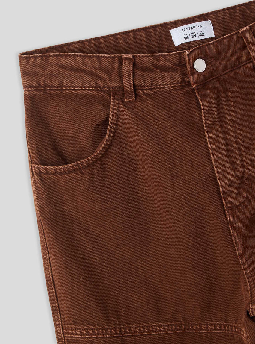 Terranova Pantaloni workwear tinta unita
