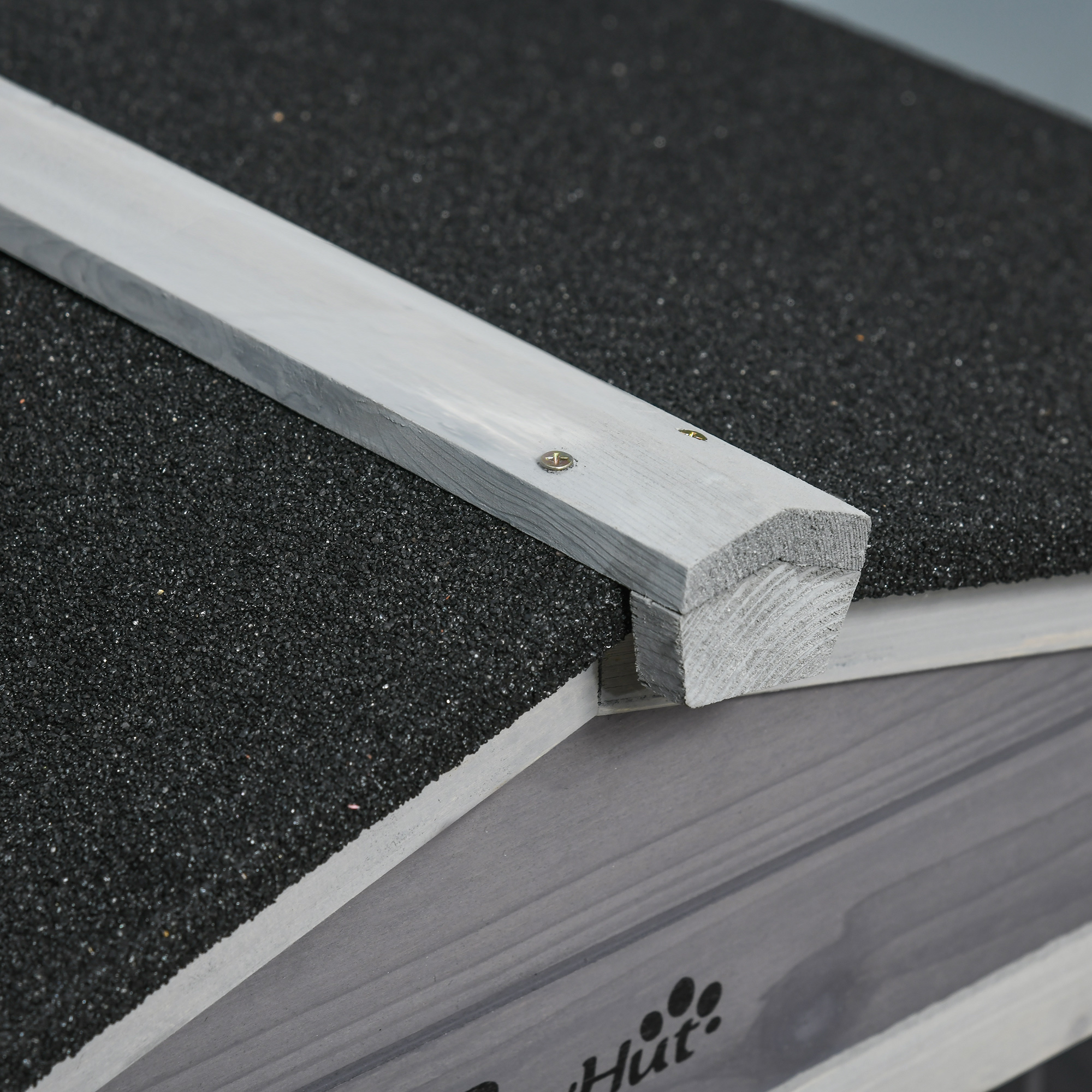 Pawhut konijnenhok in vurenhout 157cm x 53cm x 99.5cm