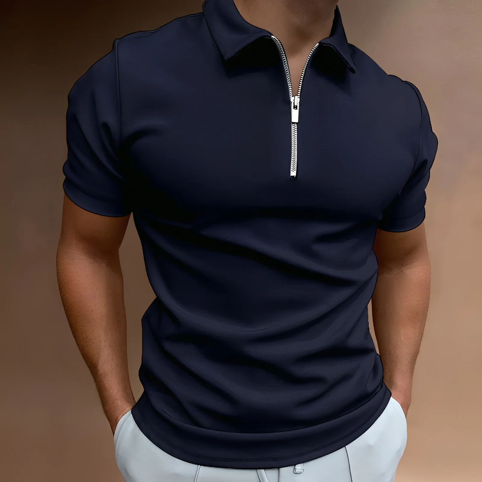 Randolf - Polo homme – Agréable pour les journées chaudes