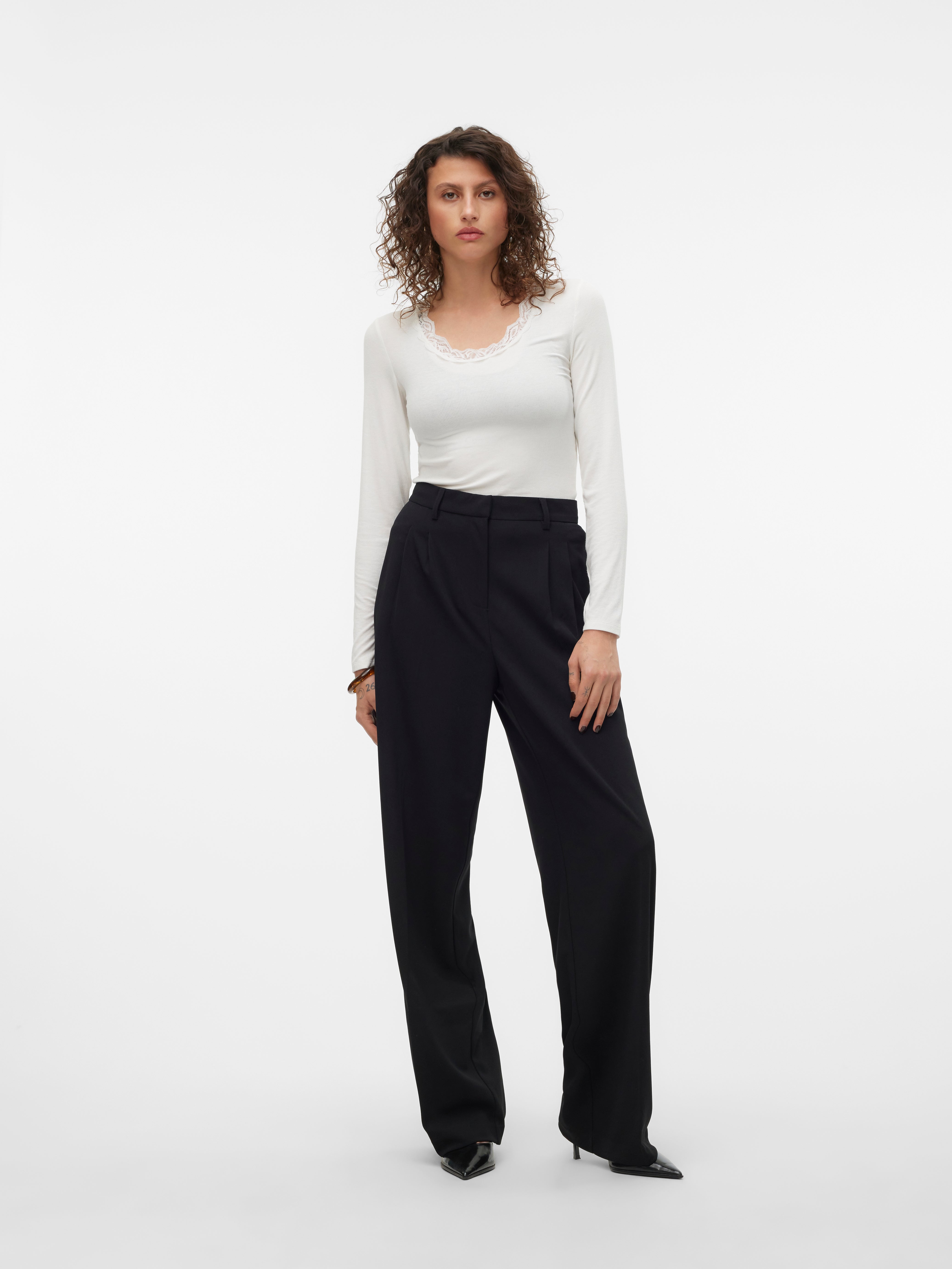 VERO MODA® VMLIVA Mid waist Trousers
