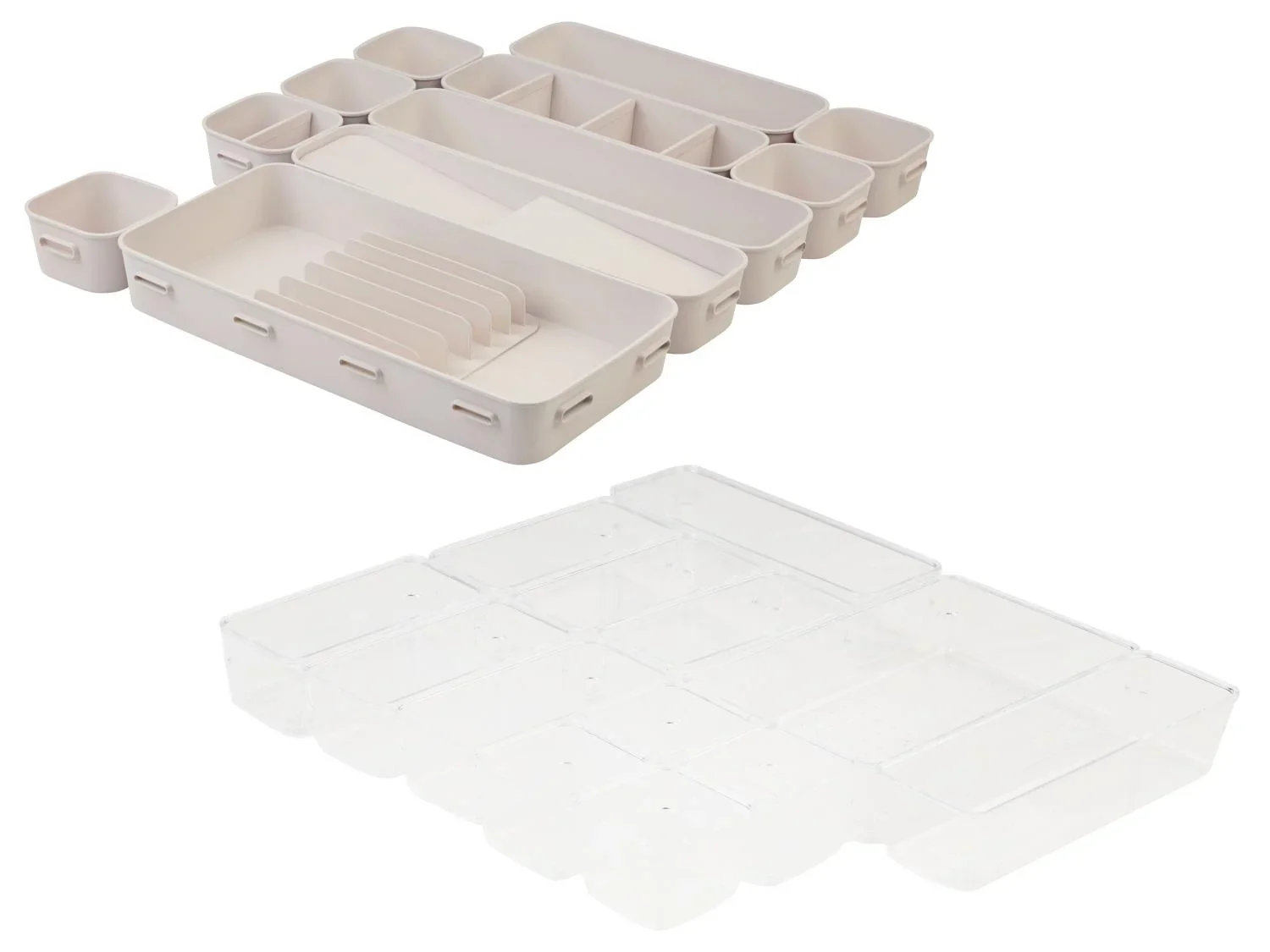 LIVARNO home Set dorganiseurs pour maquillage