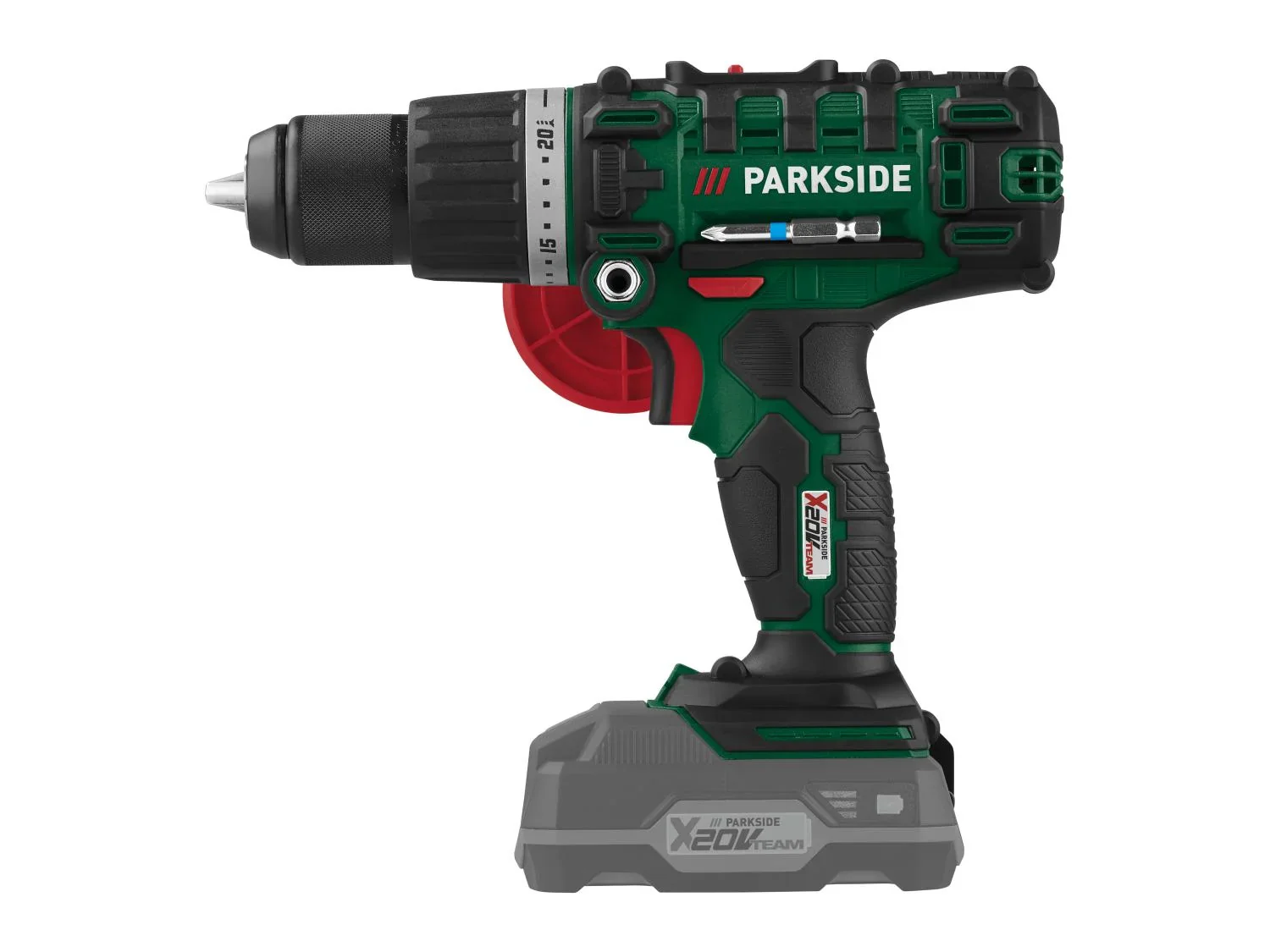 PARKSIDE Perceuse-visseuse  percussion sans fil PSBSA 20-Li C3, 45 Nm, 20 V