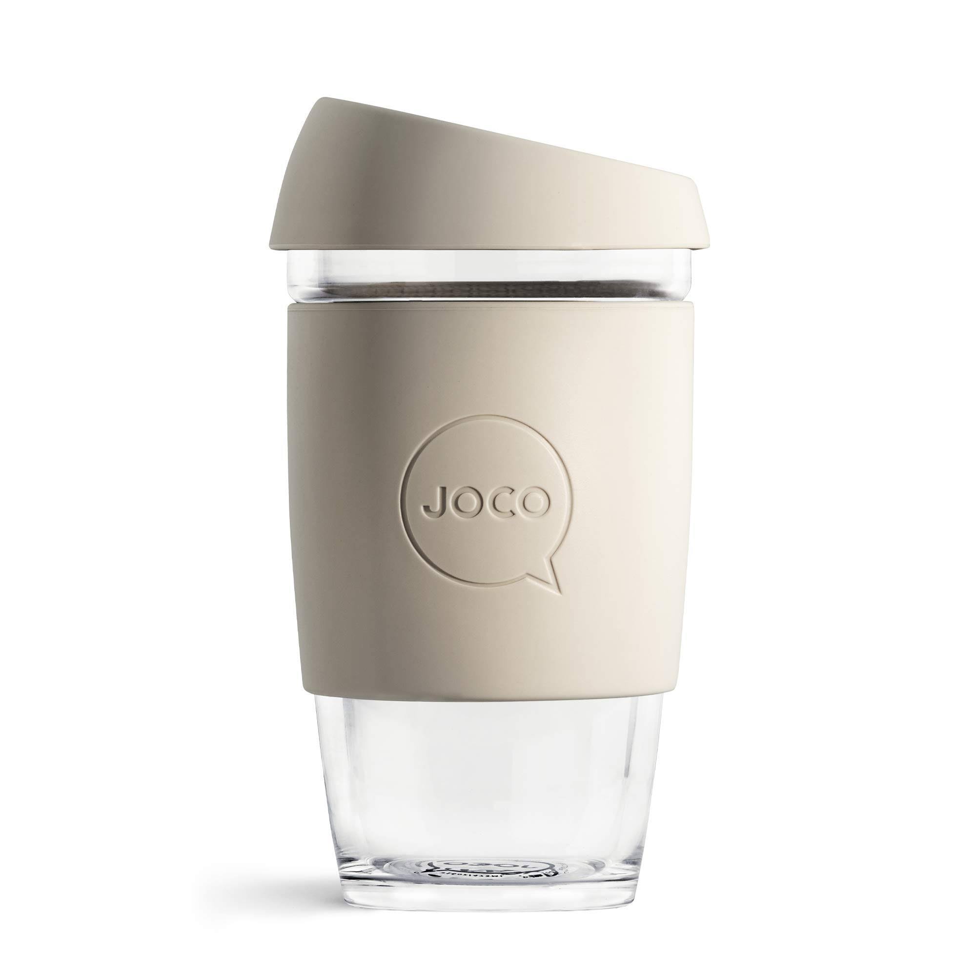Reusable Glass Coffee Cup 16oz - 16 oz.