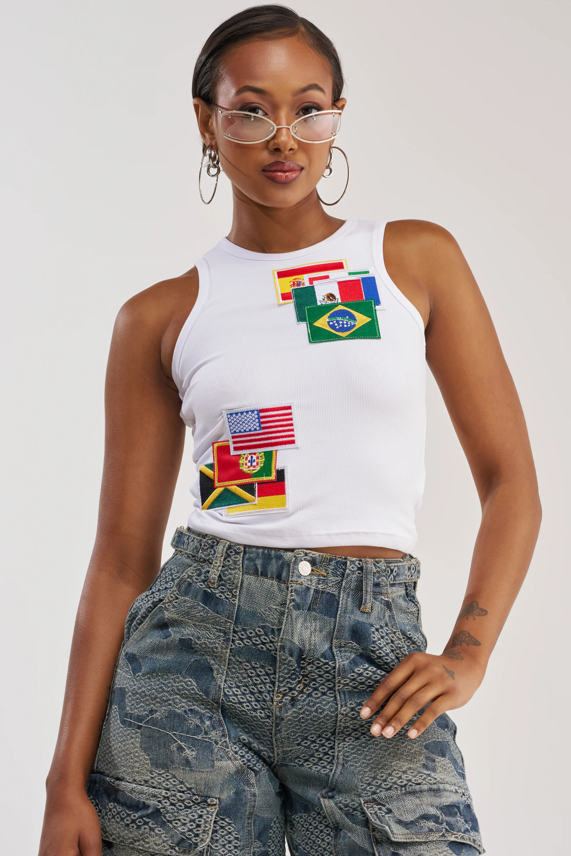 AROUND THE WORLD TANK TOP - Akira Store