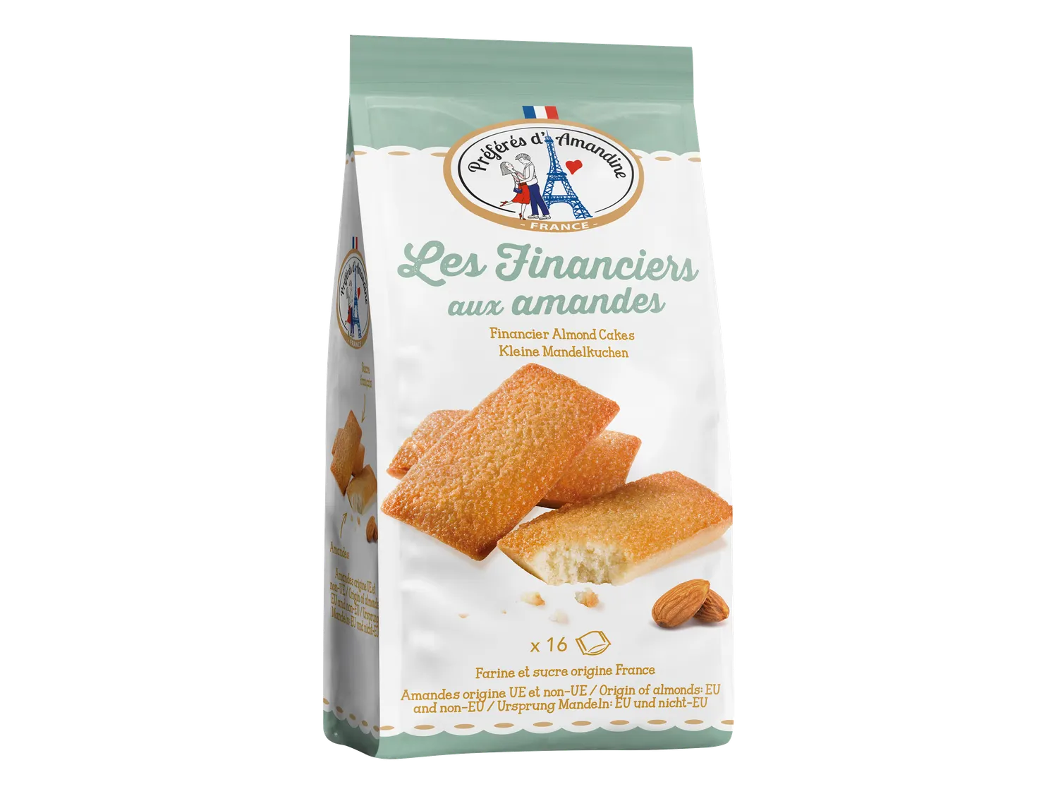 PRFRS D'AMANDINE Les financiers aux amandes