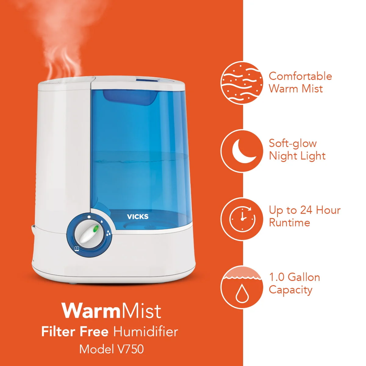 Warm Moisture Humidifier, V750 - Image 5