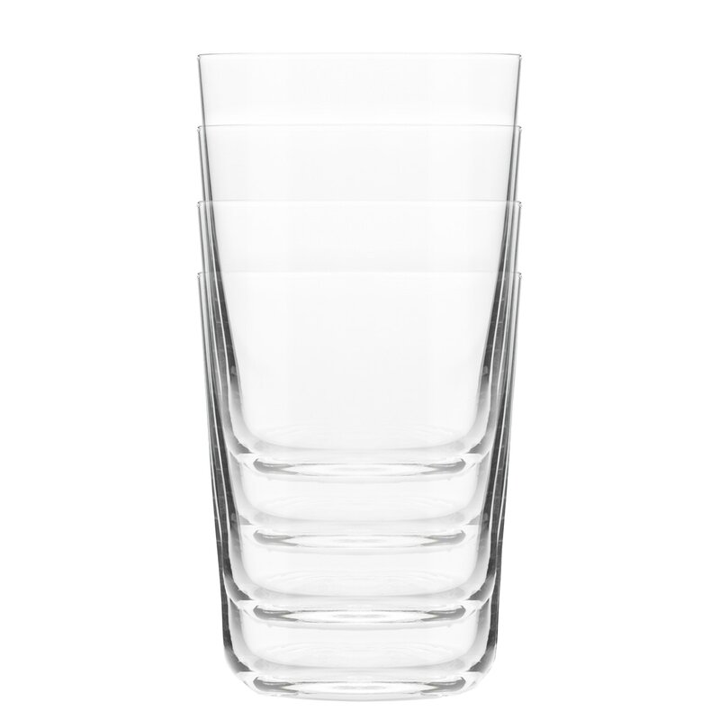 Daily vannglass stablebare 34 cl 4 stk klar