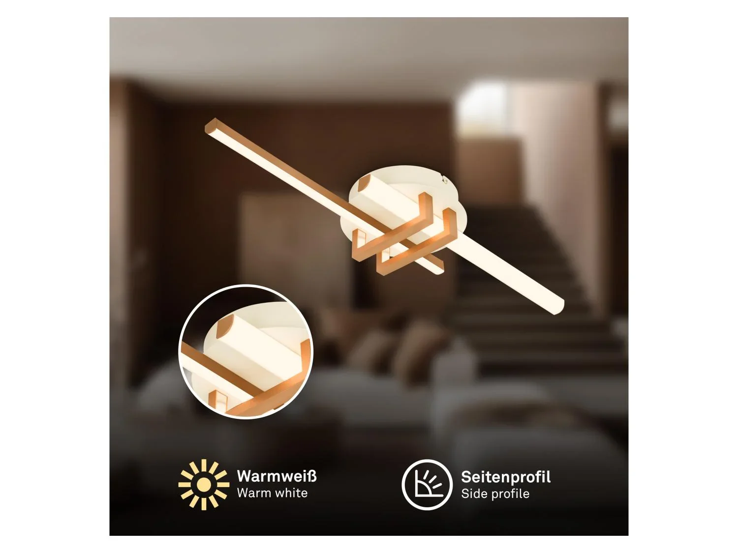 Briloner Plafonnier  LED