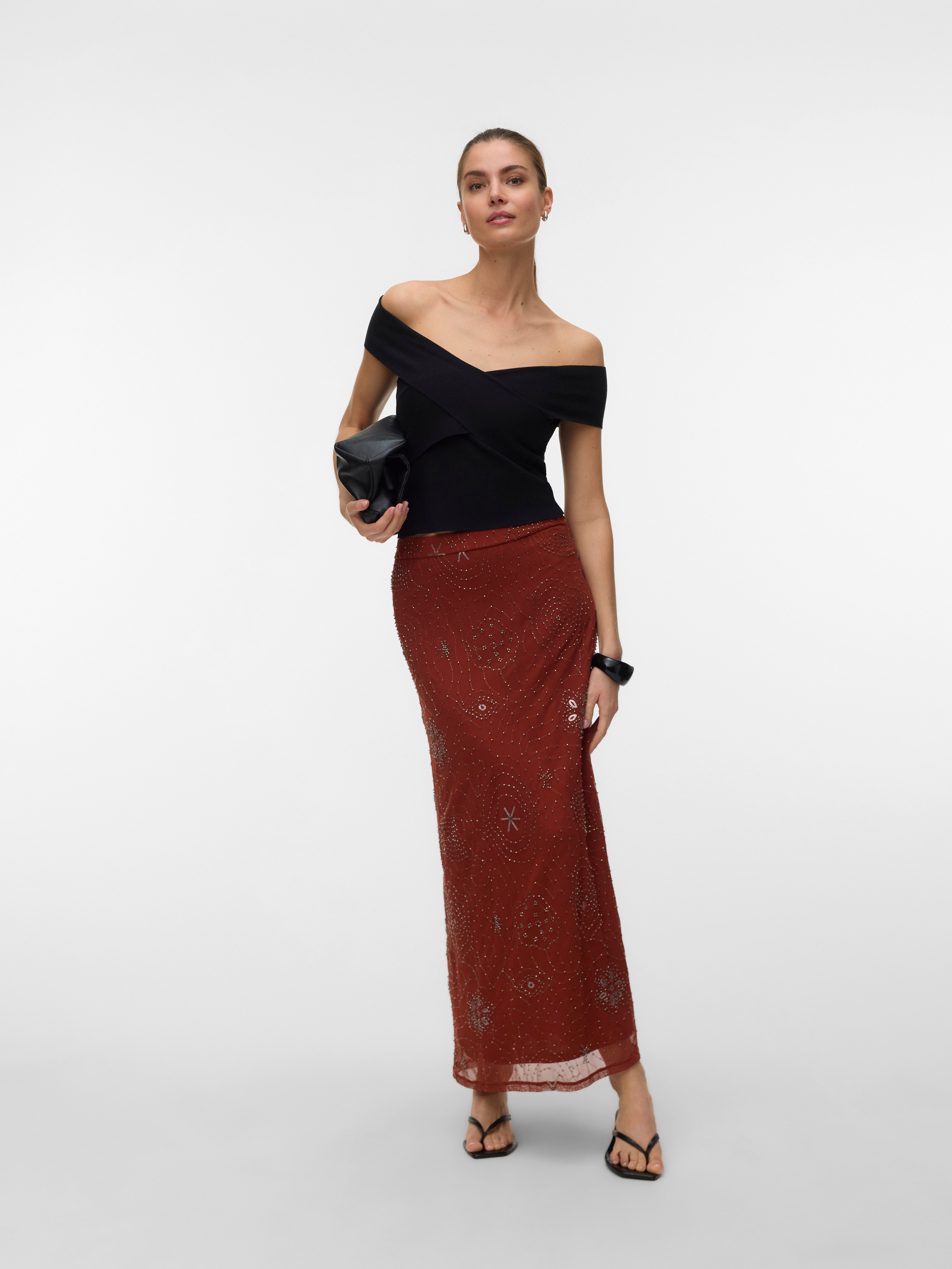 VERO MODA® VMCARA High waist Long skirt