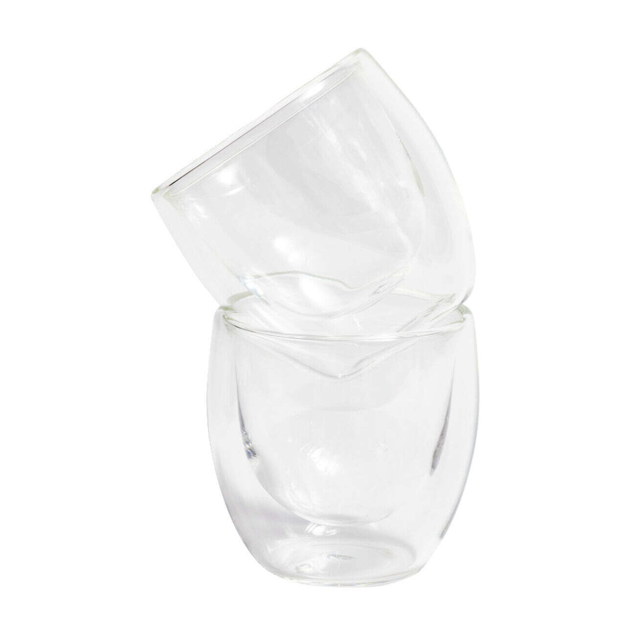 Lot de 2 verres double paroi 80ml