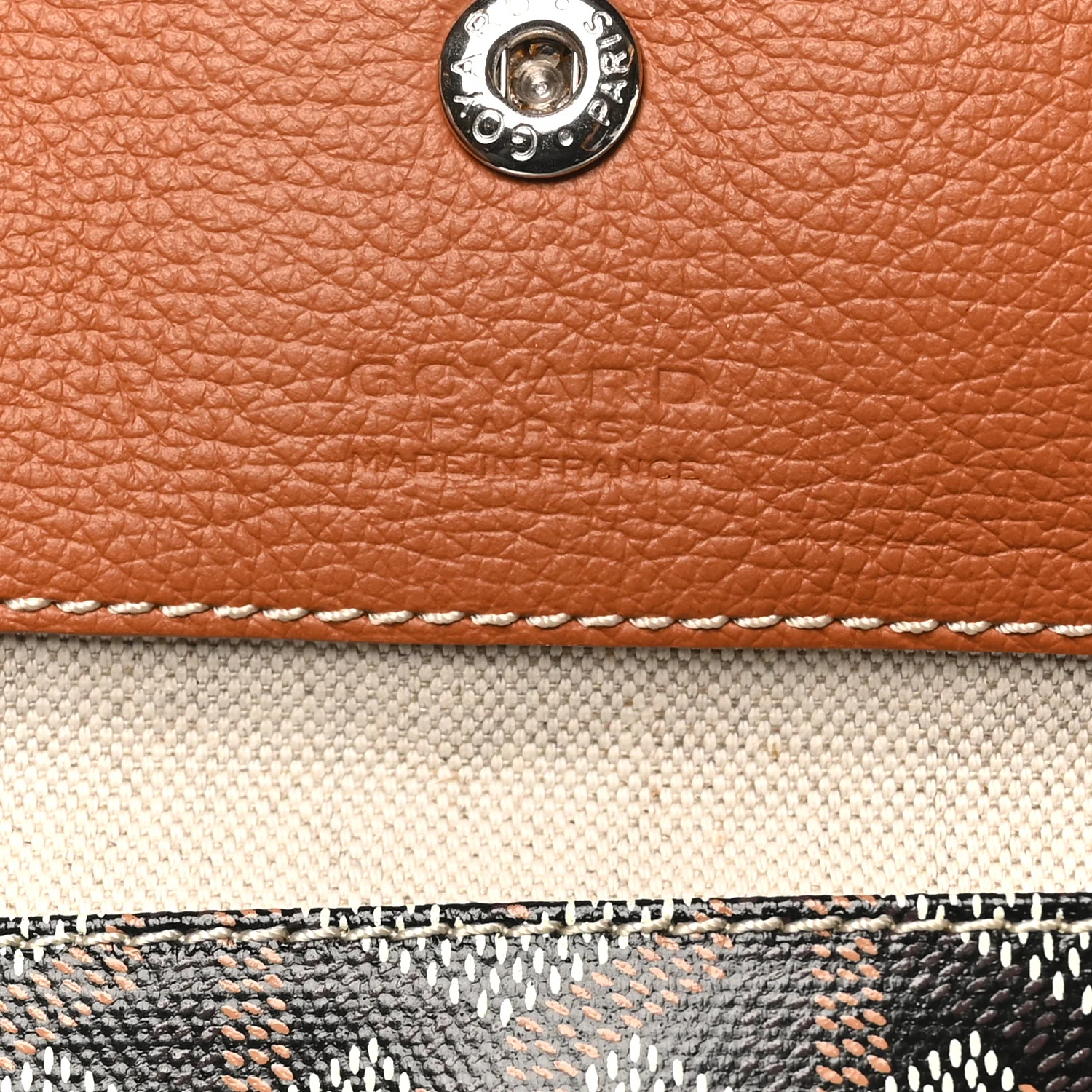 Goyardine Saint Louis GM Black Gold