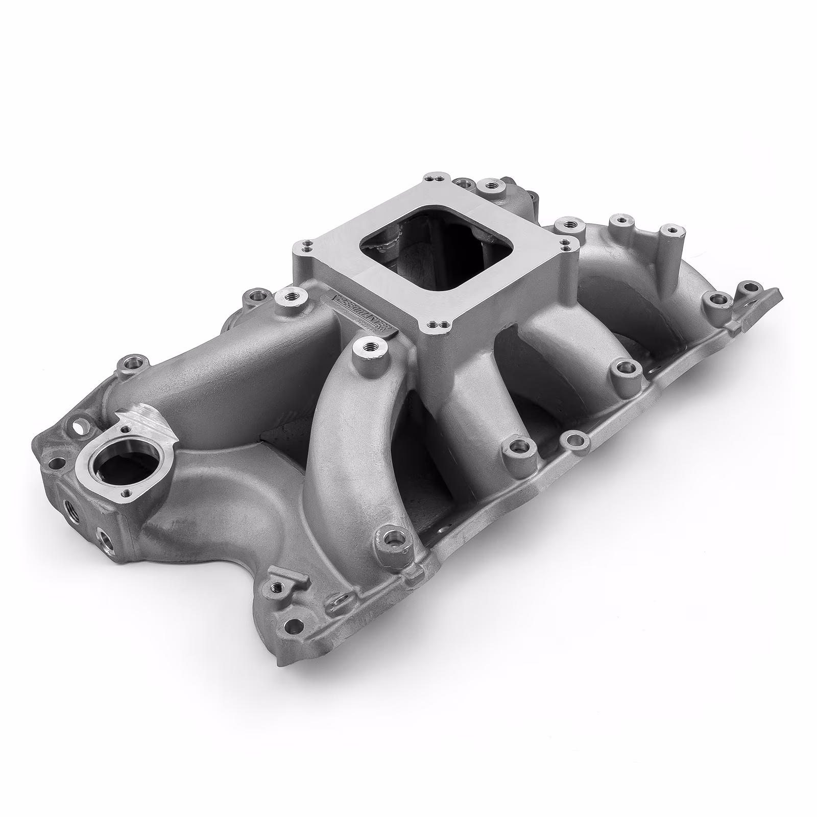 Speedmaster 1 - 147 - 100 Compatible with Ford 429 460 4150 Cobra Jet Ports Hirise Aluminum Intake Manifold [satin]
