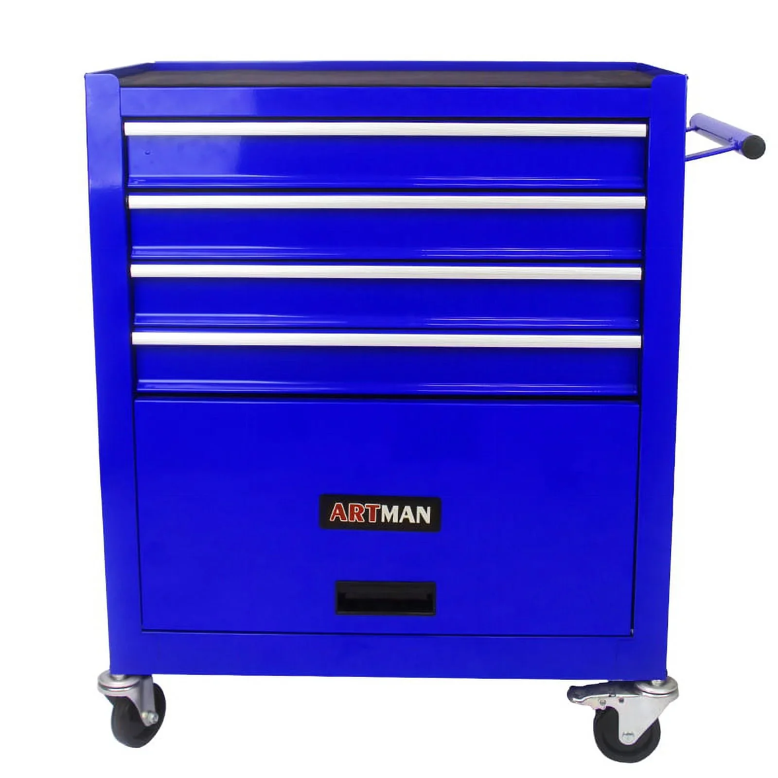 Yesfshion Mechanics Rolling Tool Storage Cabinet 4 Drawer Tool Chest Cart with Wheels for Repair Projects Workshop Home